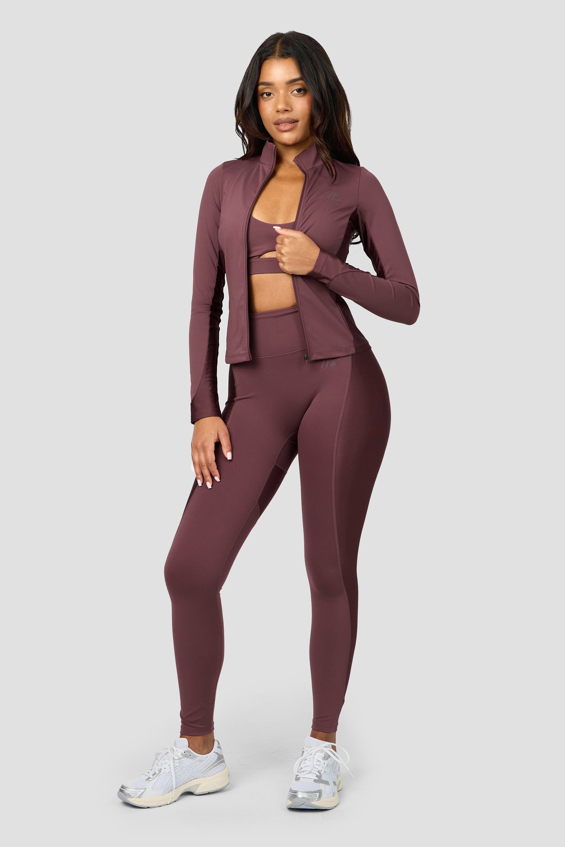 Luna Full Zip - Grape