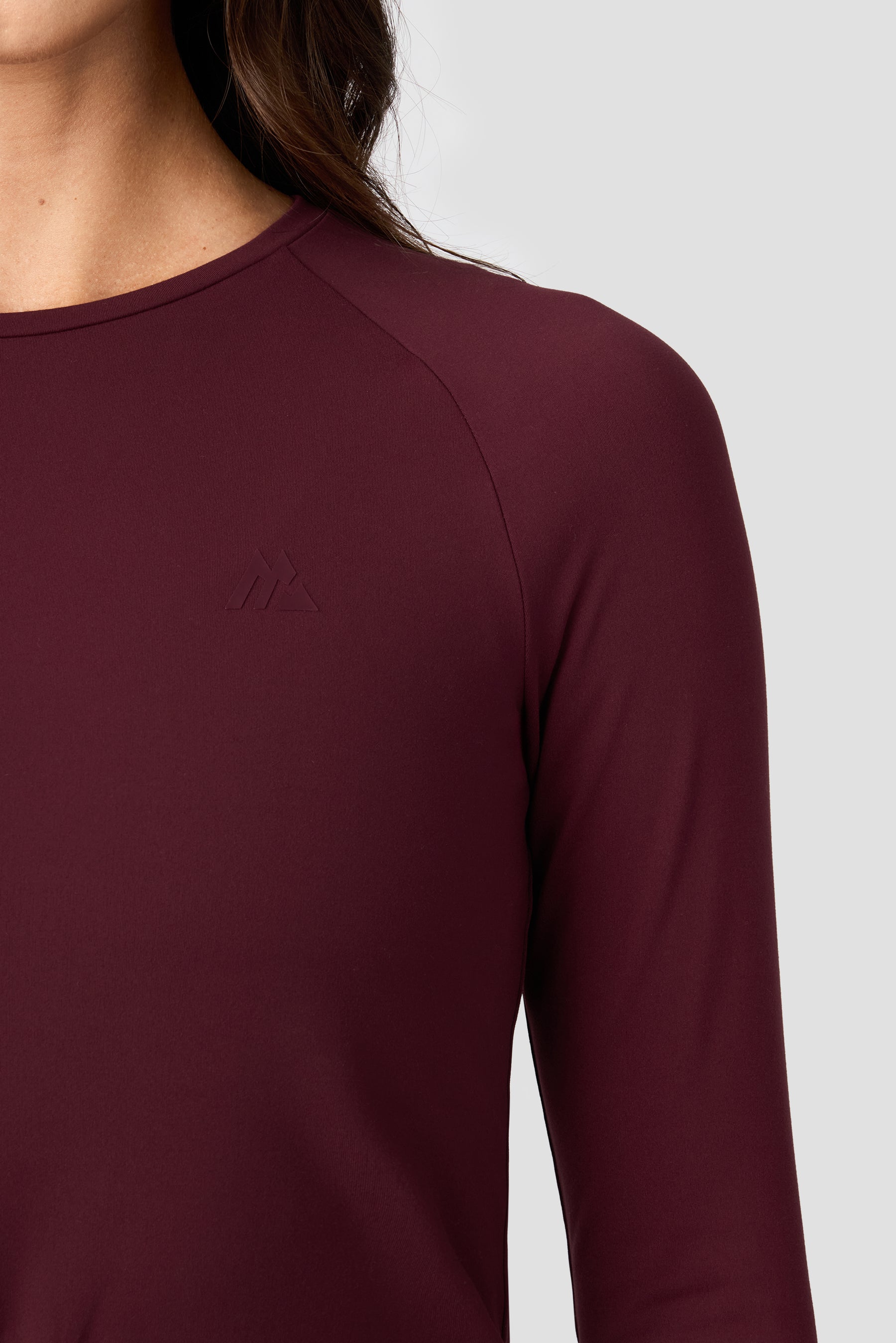 Form Long Sleeve T-Shirt - Malbec 