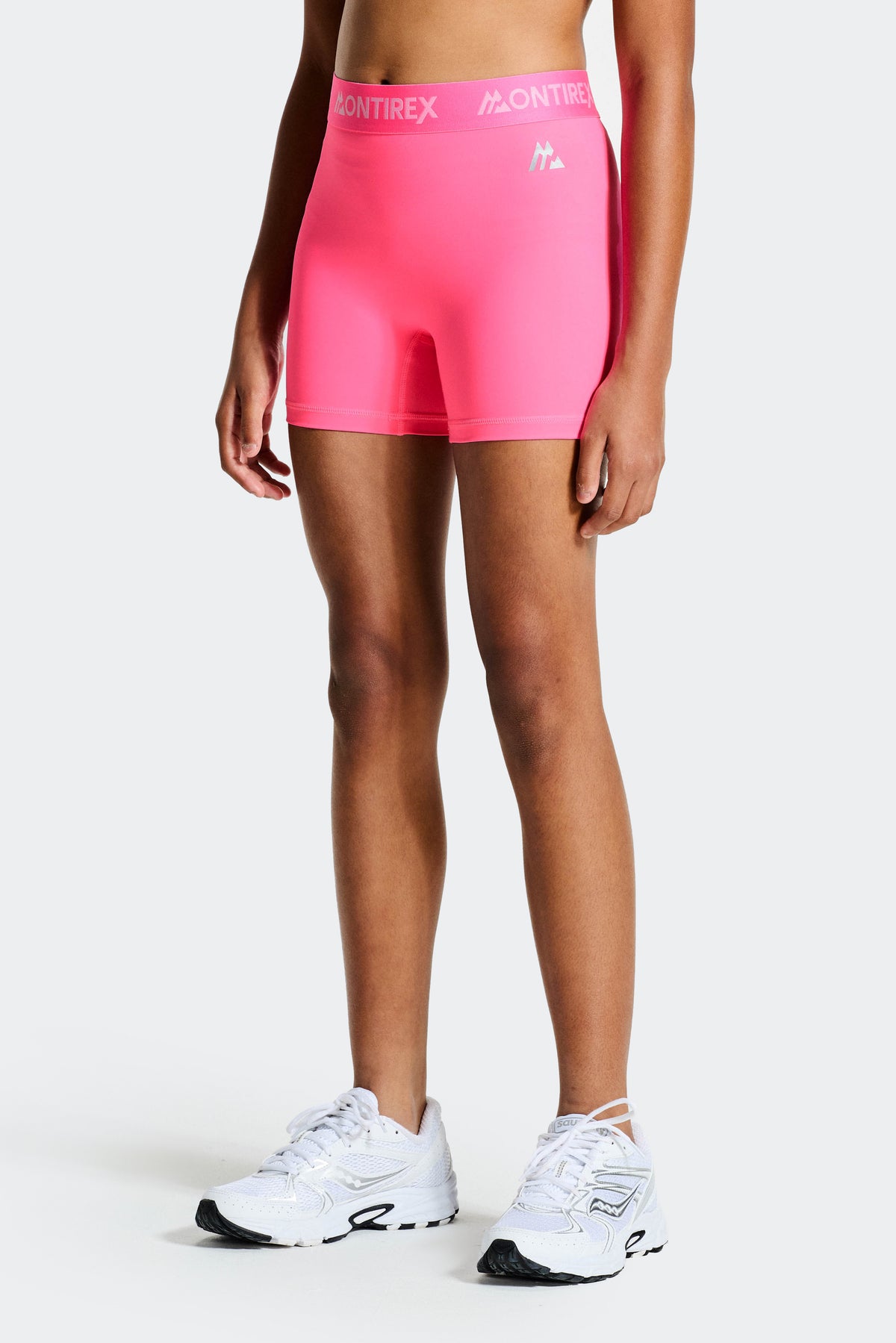 Girls Icon Cycling Short - Fuchsia