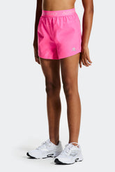 Girls Icon Woven Short - Fuchsia