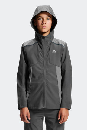 Boys Viper Jacket - Asphalt/Cement Grey