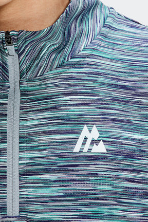 JN TRAIL 2.0 1/4 ZIP - CADET GREY/PALAZZO/SOVEREIGN/MINERAL GREEN/BREEZE