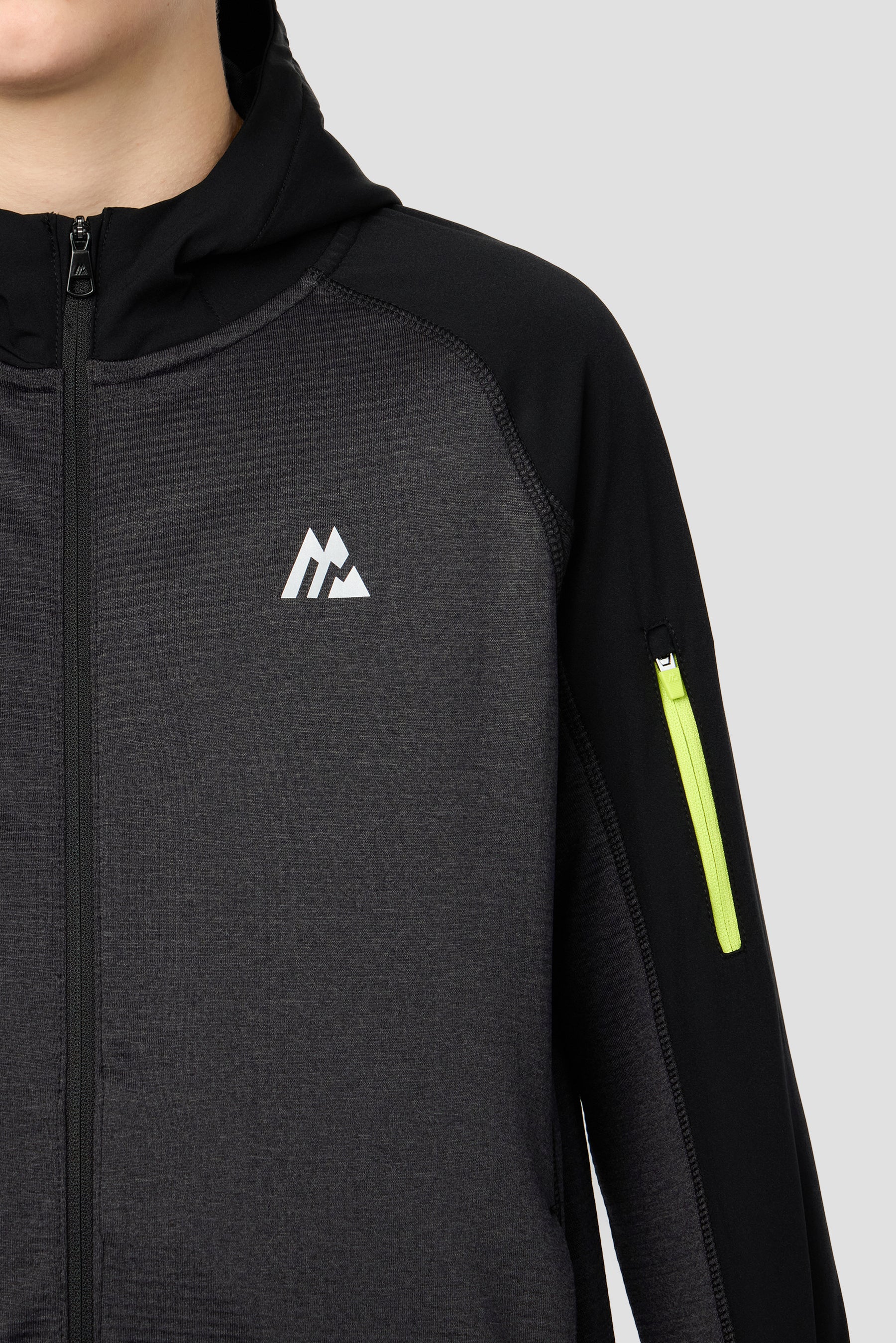 Boys Valen Hood - Black Marl