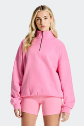 Form 1/4 Zip - Pink Lemonade