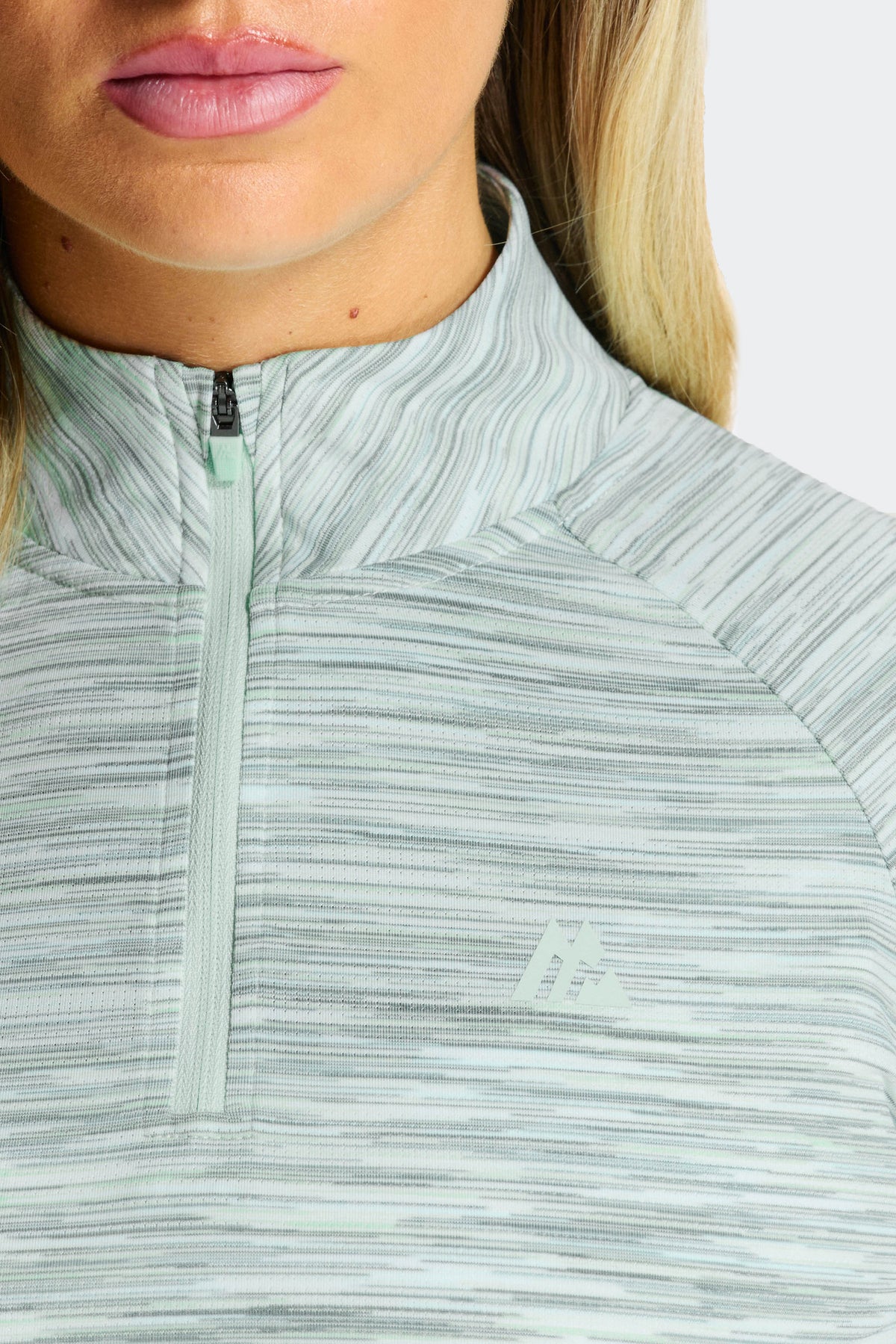 Women's Trail 1/4 Zip - Grey/Honey/White