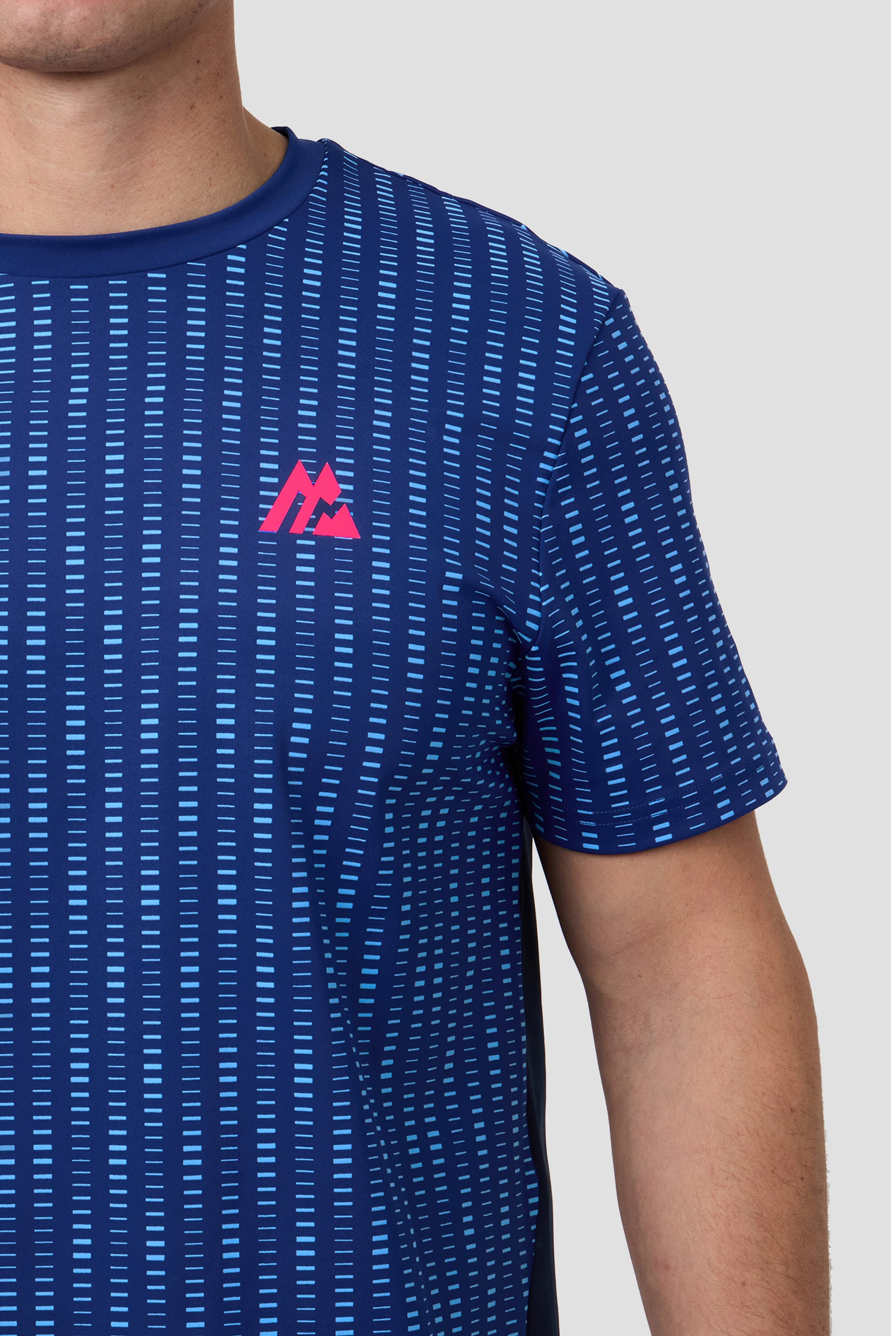 MTX Run Tempo T-Shirt - Marine Blue/Midnight Blue
