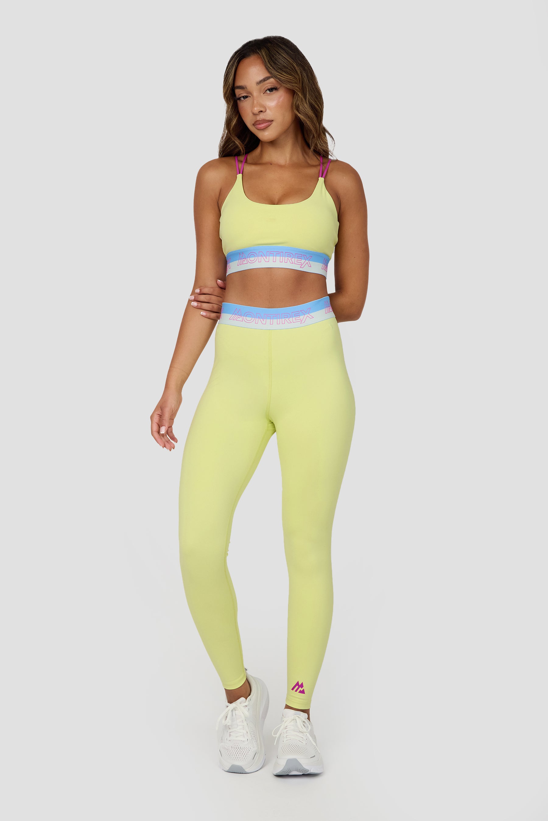 Icon Contrast 2.0 Bra - Citrus/Powder Blue/Breeze