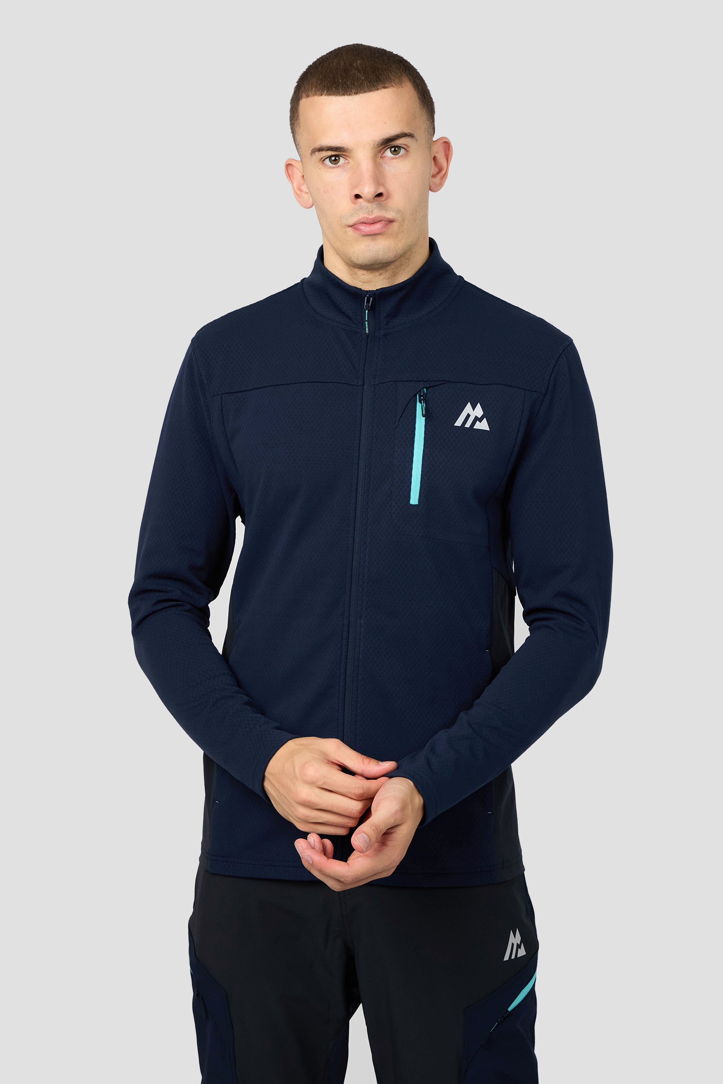 Montirex Montagne Fleece Gymwear – Midnight/Space Blue Sportswear