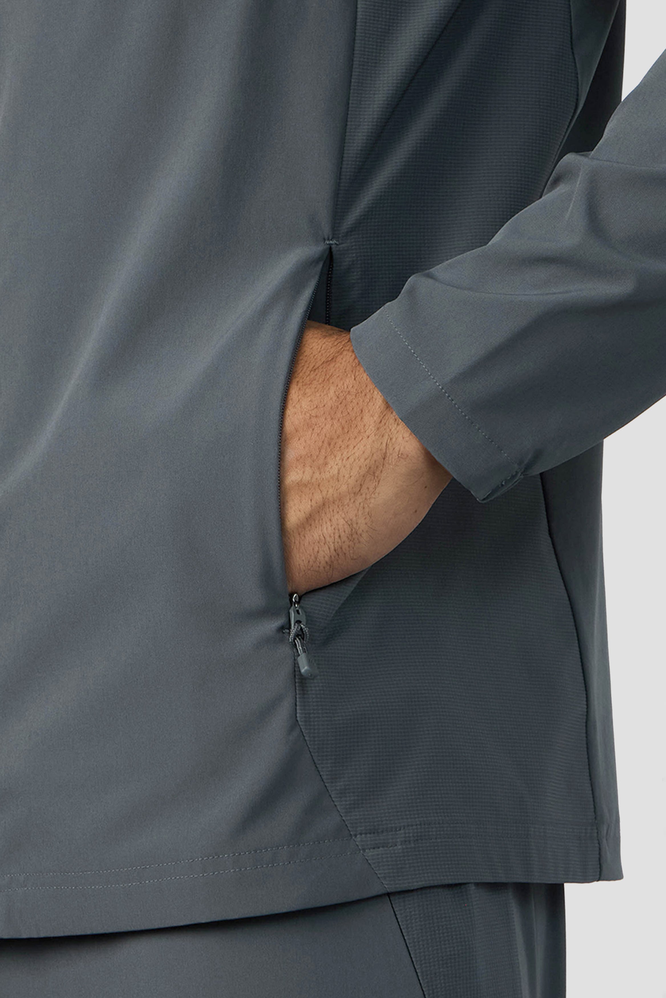 Traverse Jacket Slate Grey by Montirex | Sportswear Gymwear