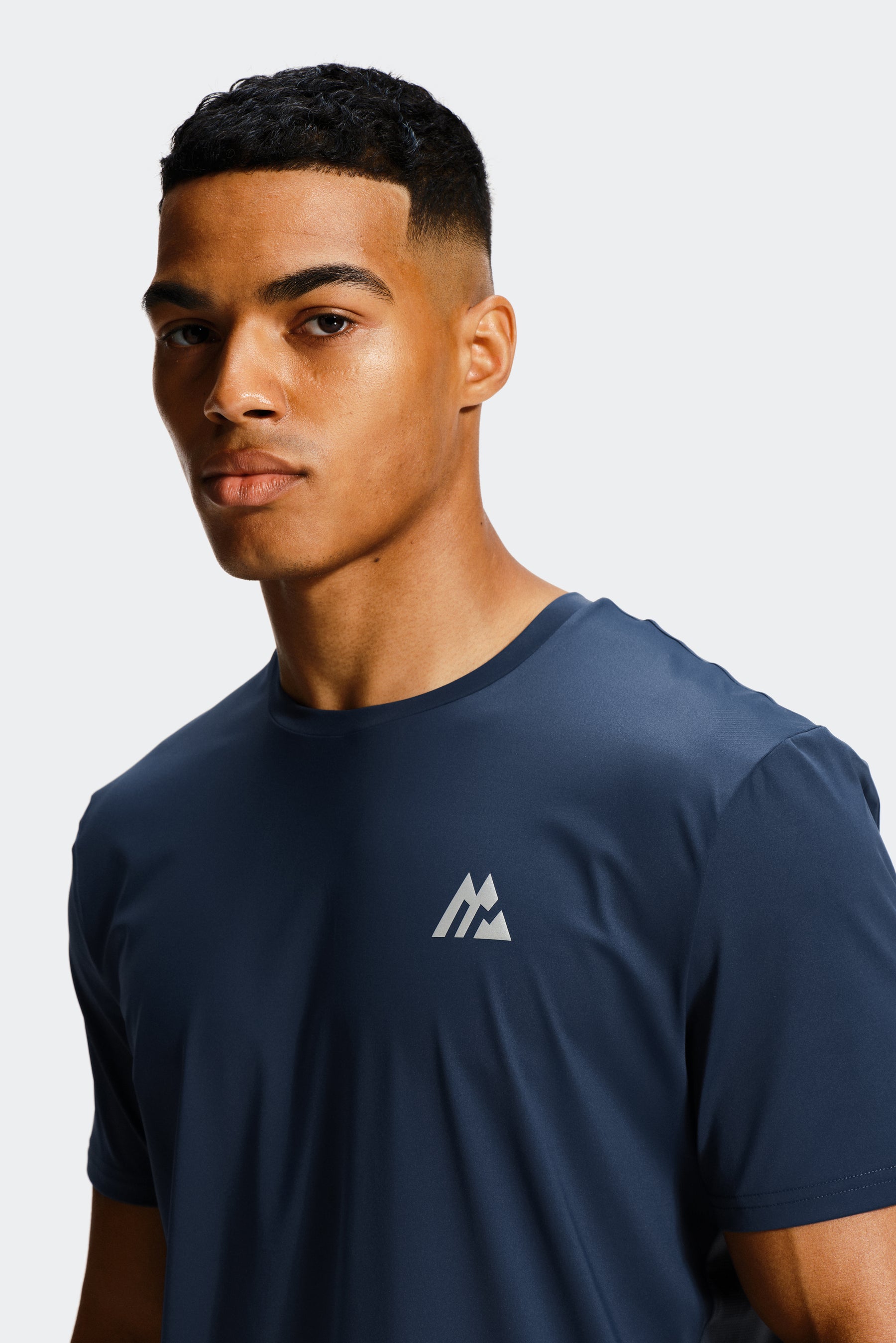 Strive T-Shirt - Midnight Blue/Slate Grey/Water Spring