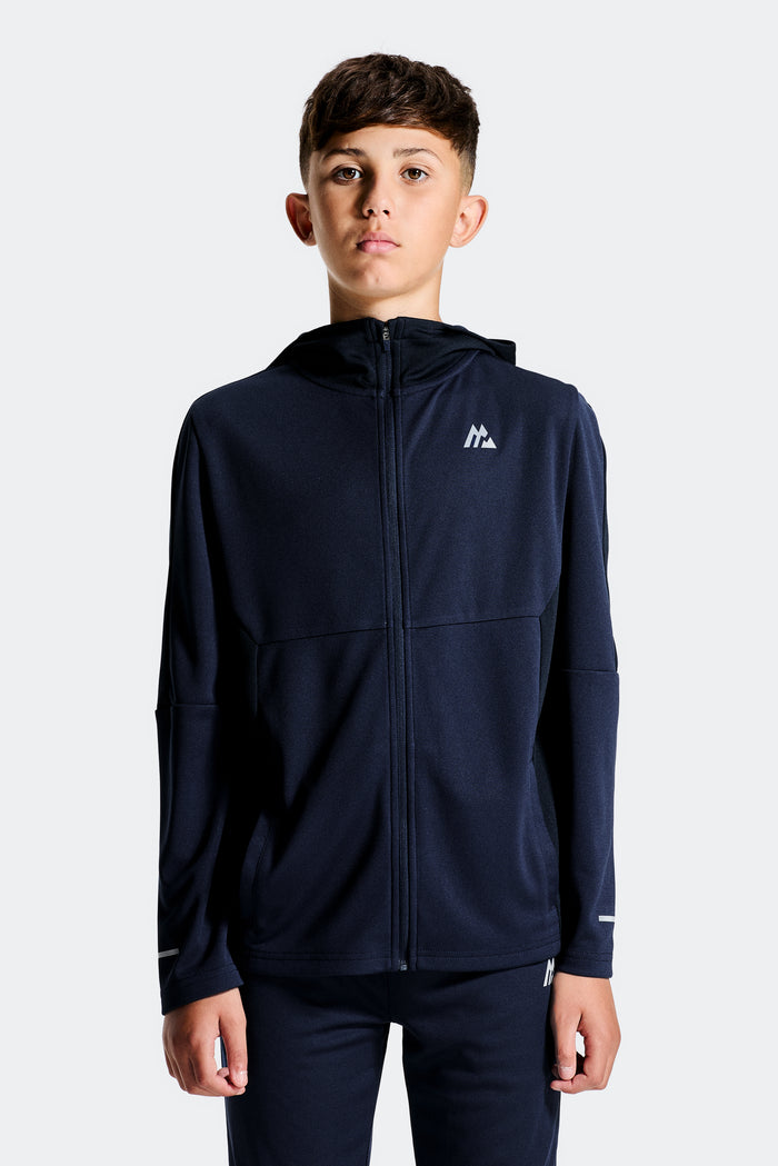 Boys Pace 2.0 Tracksuit - Midnight Blue/Navy Void