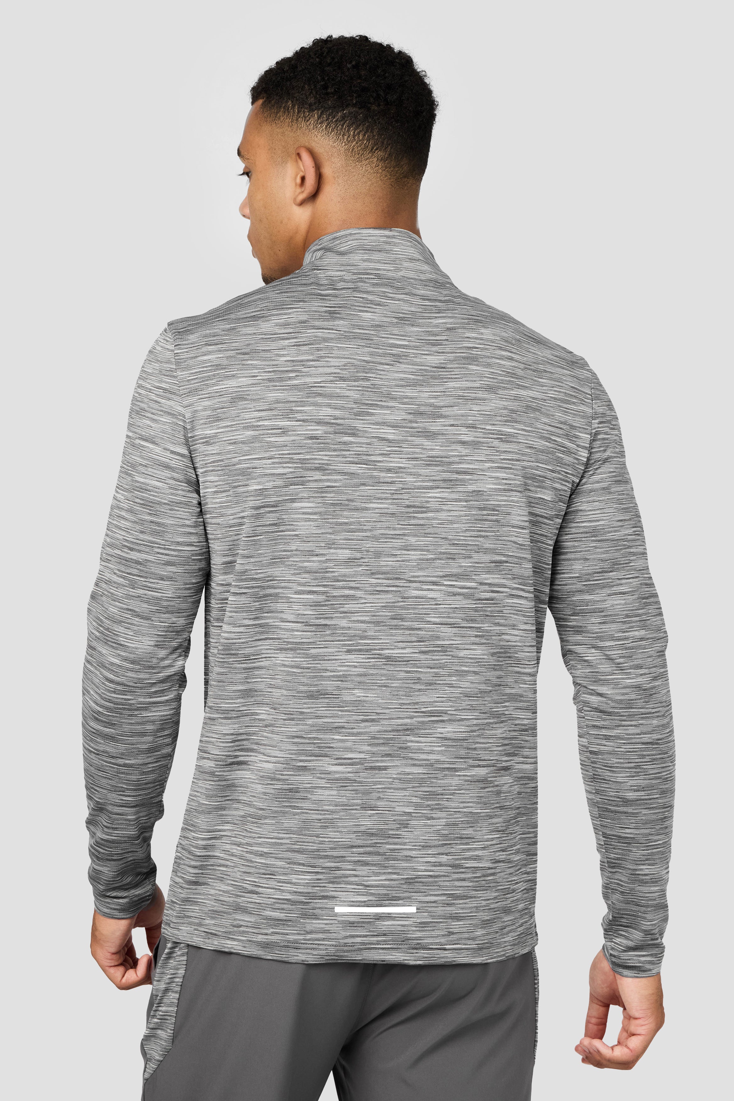 Montirex Trail 1/4 Zip Grey Multi | Sportswear & Gymwear Top