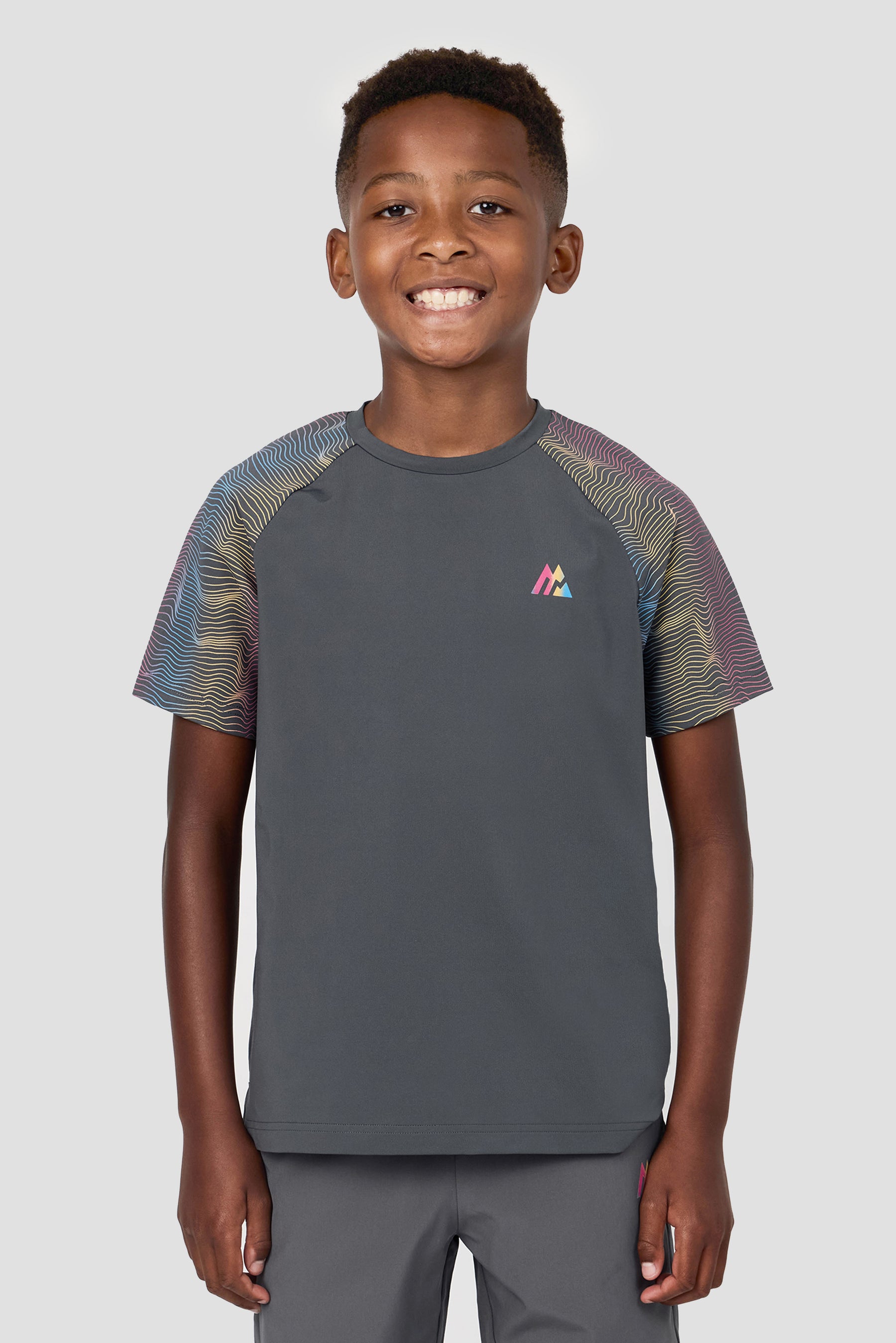 Boys Energy T-Shirt - Slate Grey