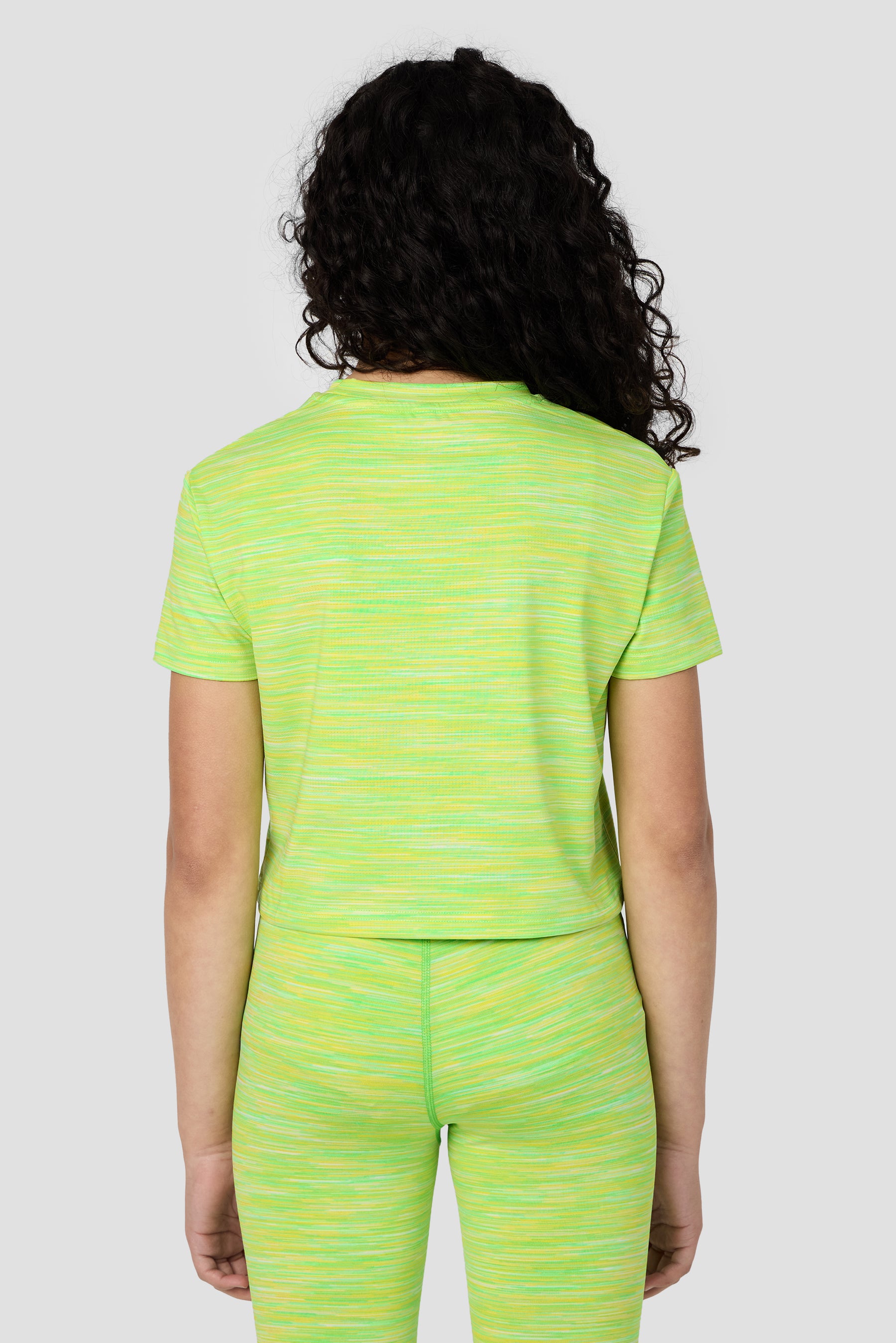 Girls Trail Box T-Shirt - Green Multi