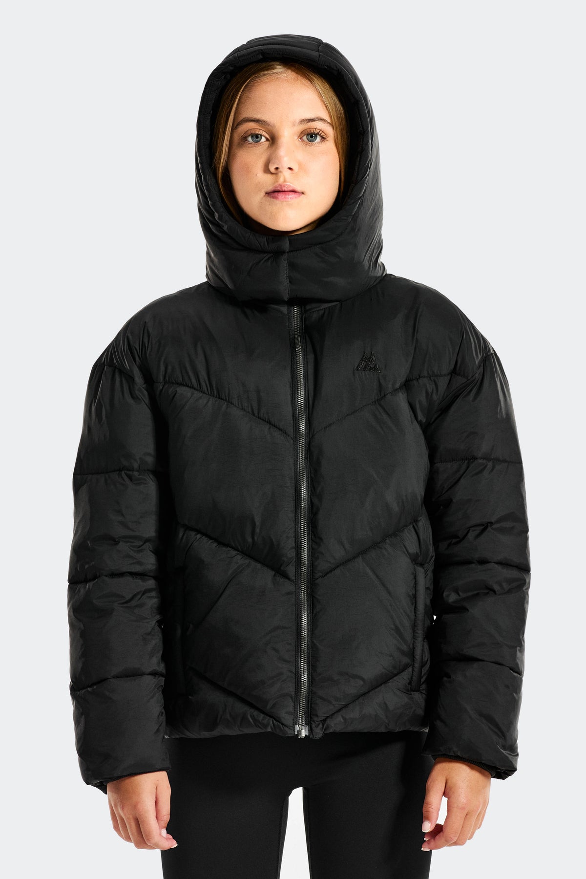 Girls Alpina Padded Jacket - Black
