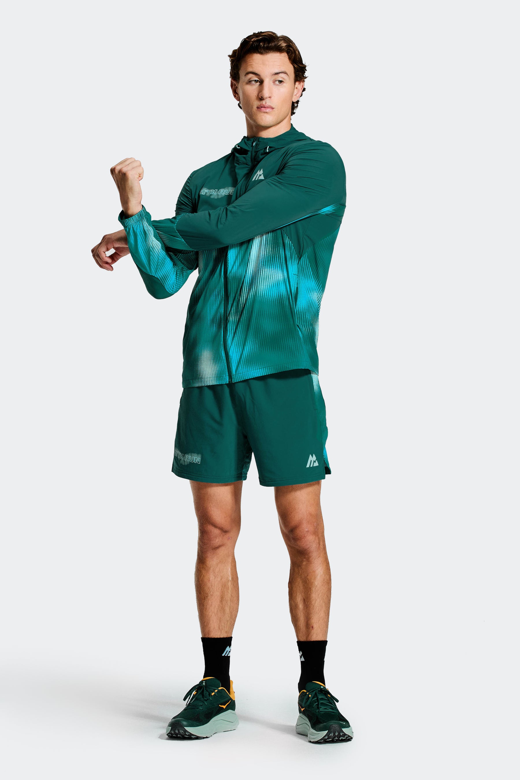 MTX Run Disperse Windbreaker - Ocean Abyss