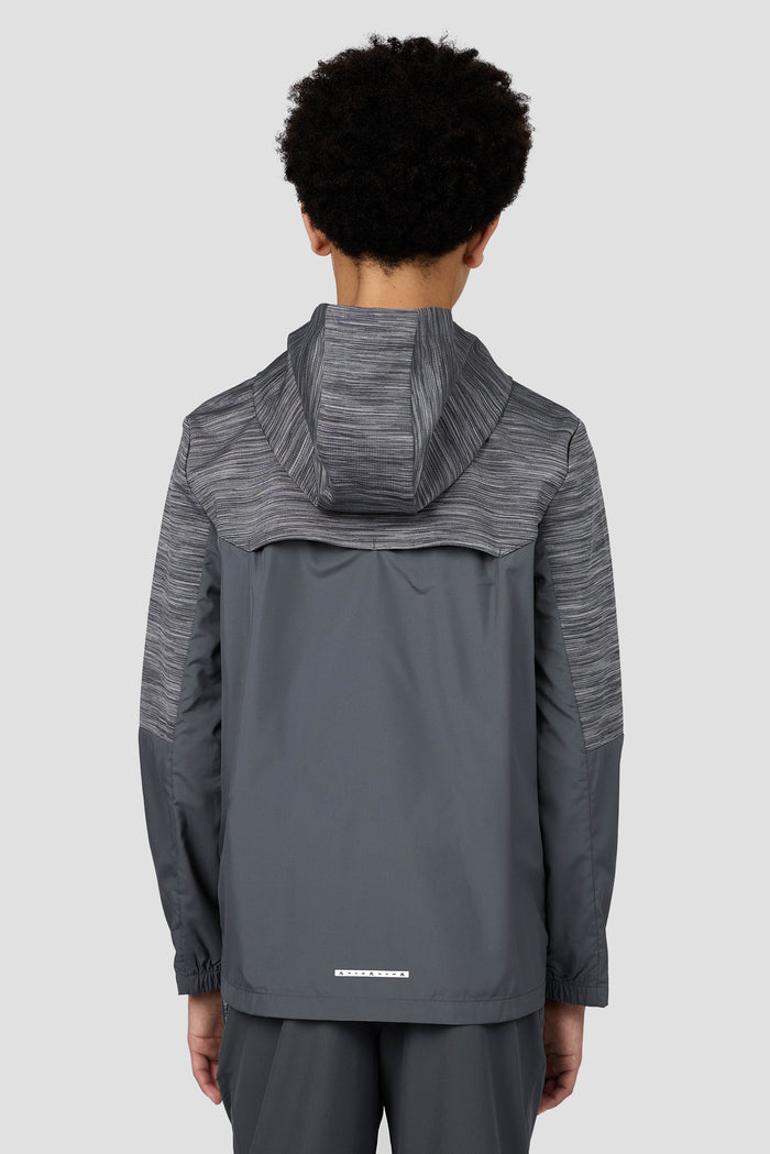 Boys Trail 2.0 Windbreaker - Slate Grey Multi