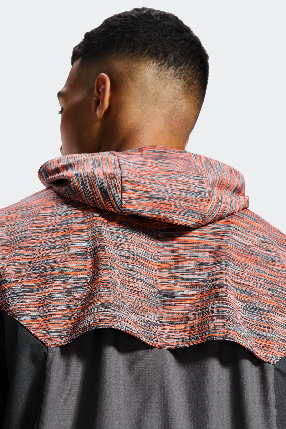 Trail 3.0 Windbreaker - Grey/Orange