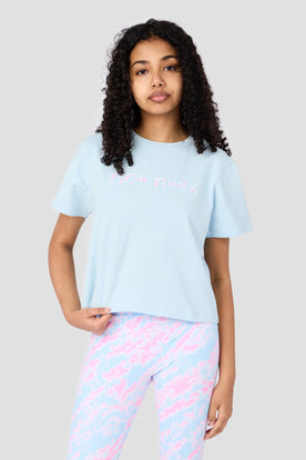 Girls Celeste Graphic T-Shirt - Misty Blue