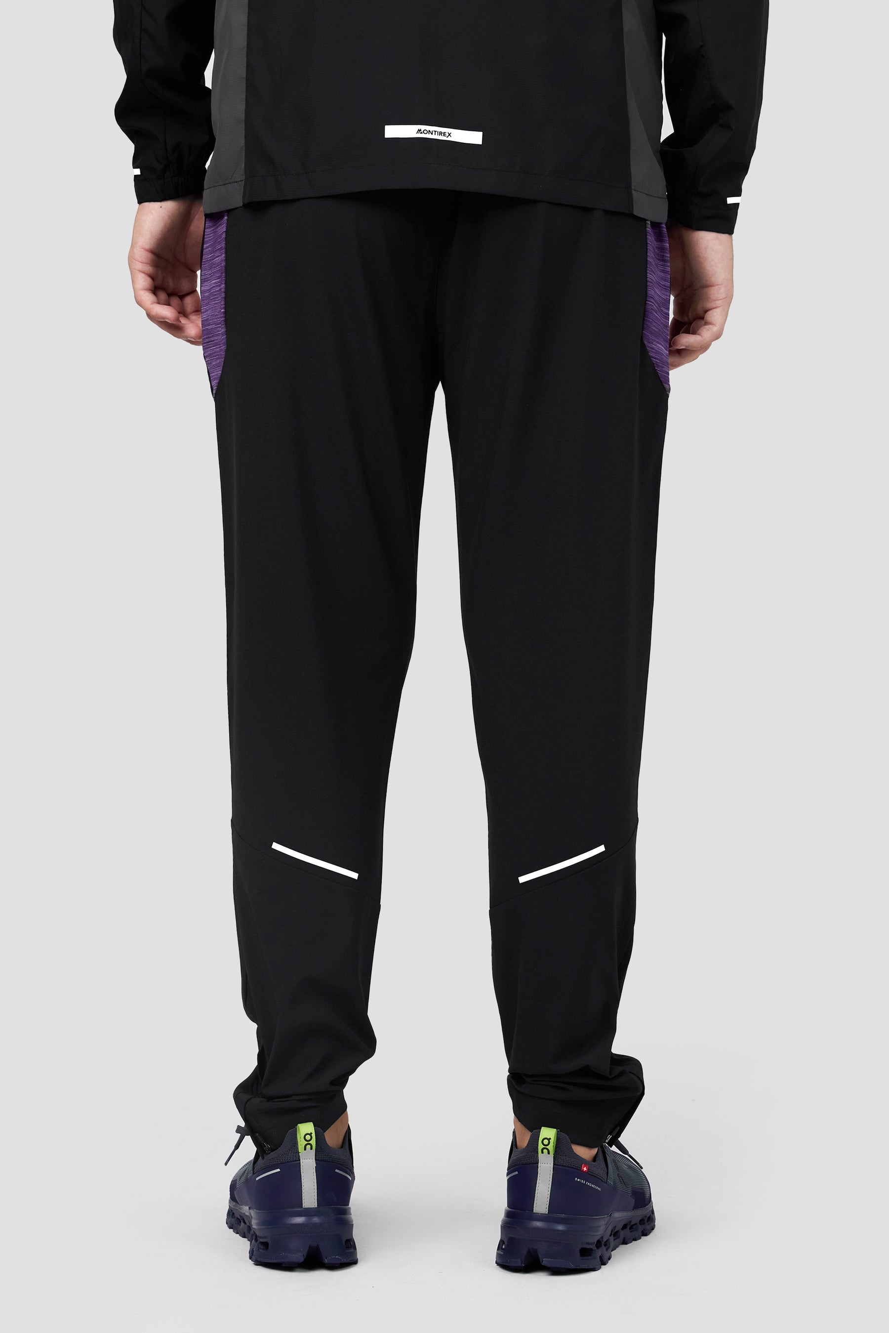 Trail Panel 2.0 Running Pant - Purple Multi