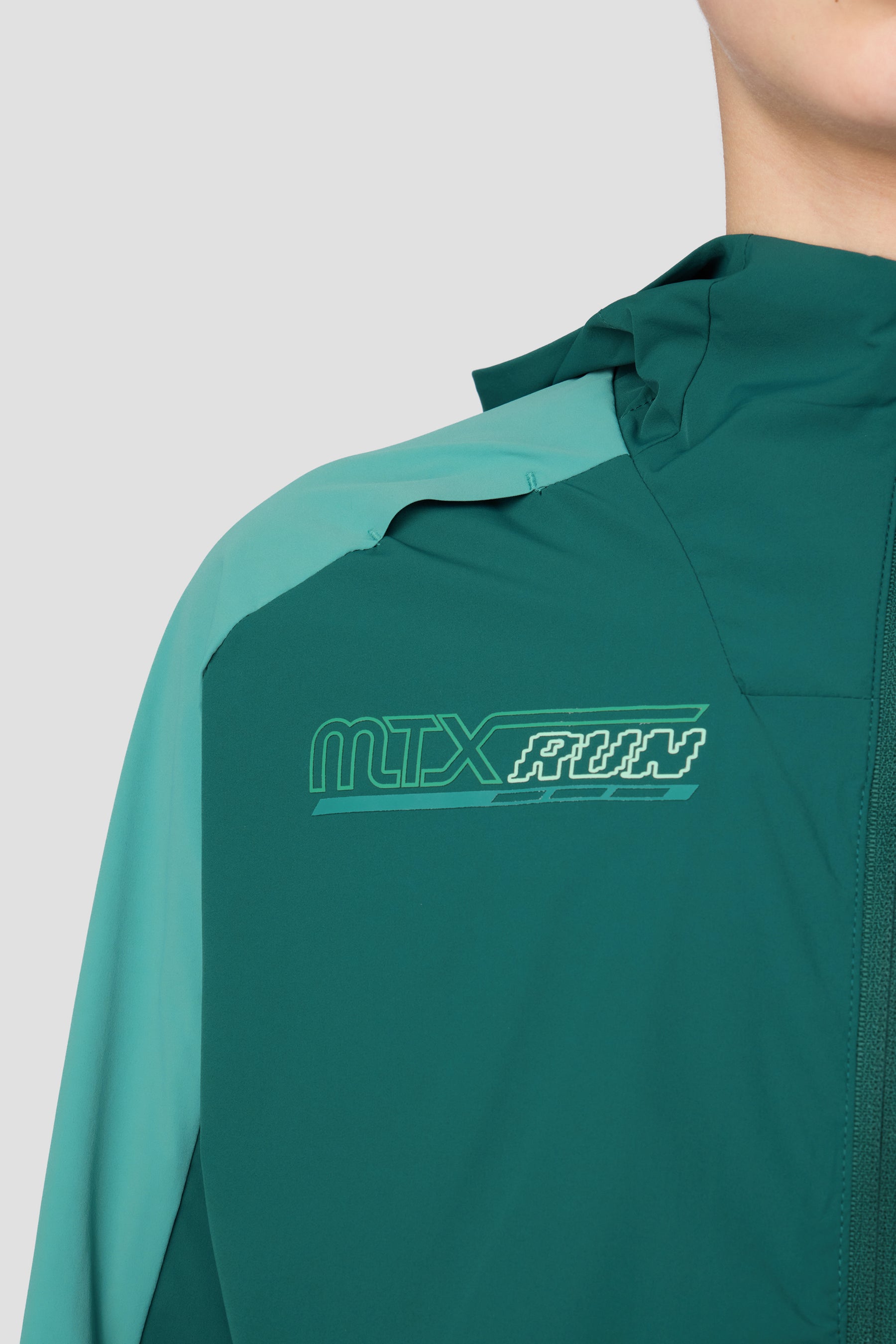 MTX Run Turbo Jacket - Ocean Abyss/Steel Teal
