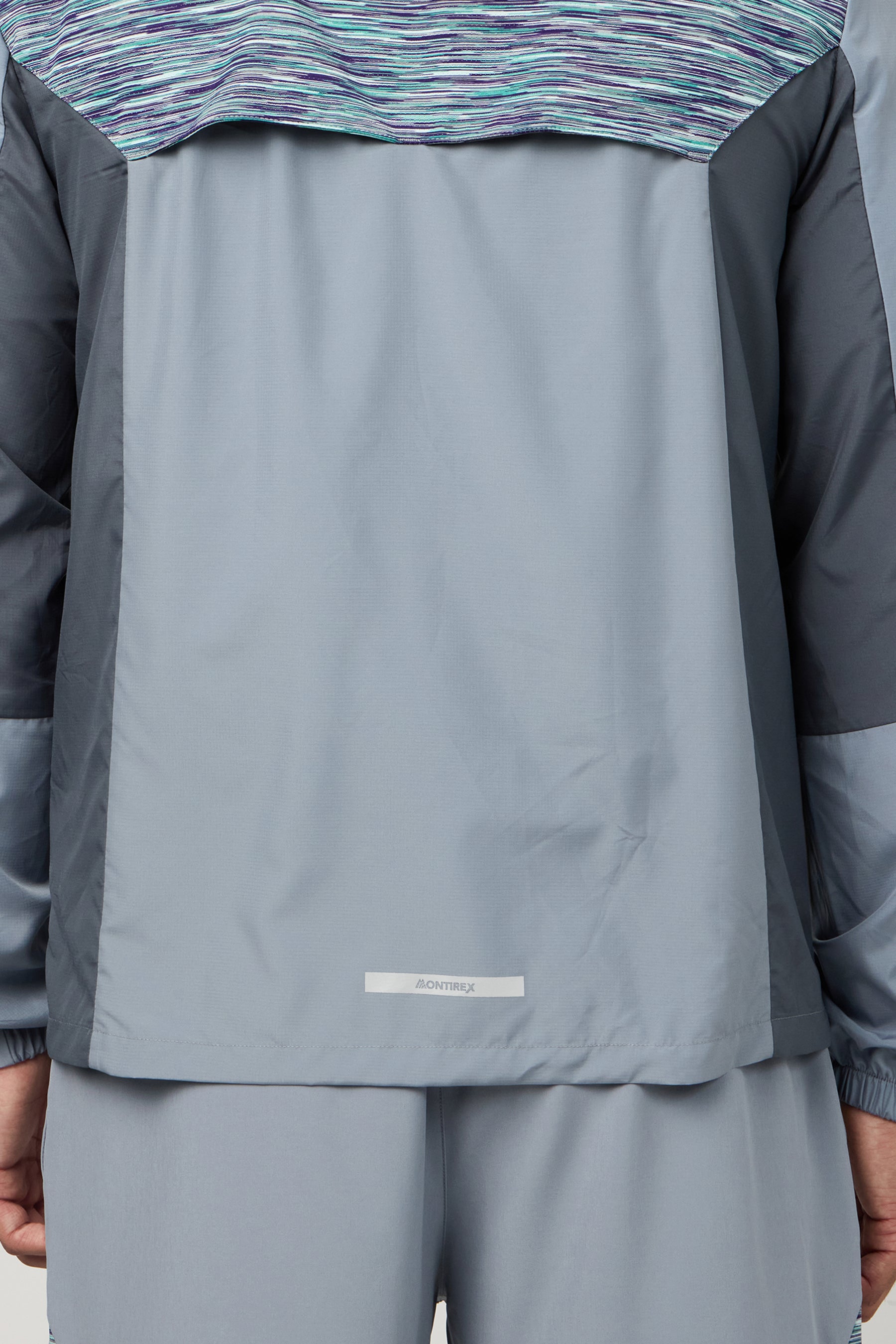 Trail 3.0 Windbreaker - Grey/Green/Purple