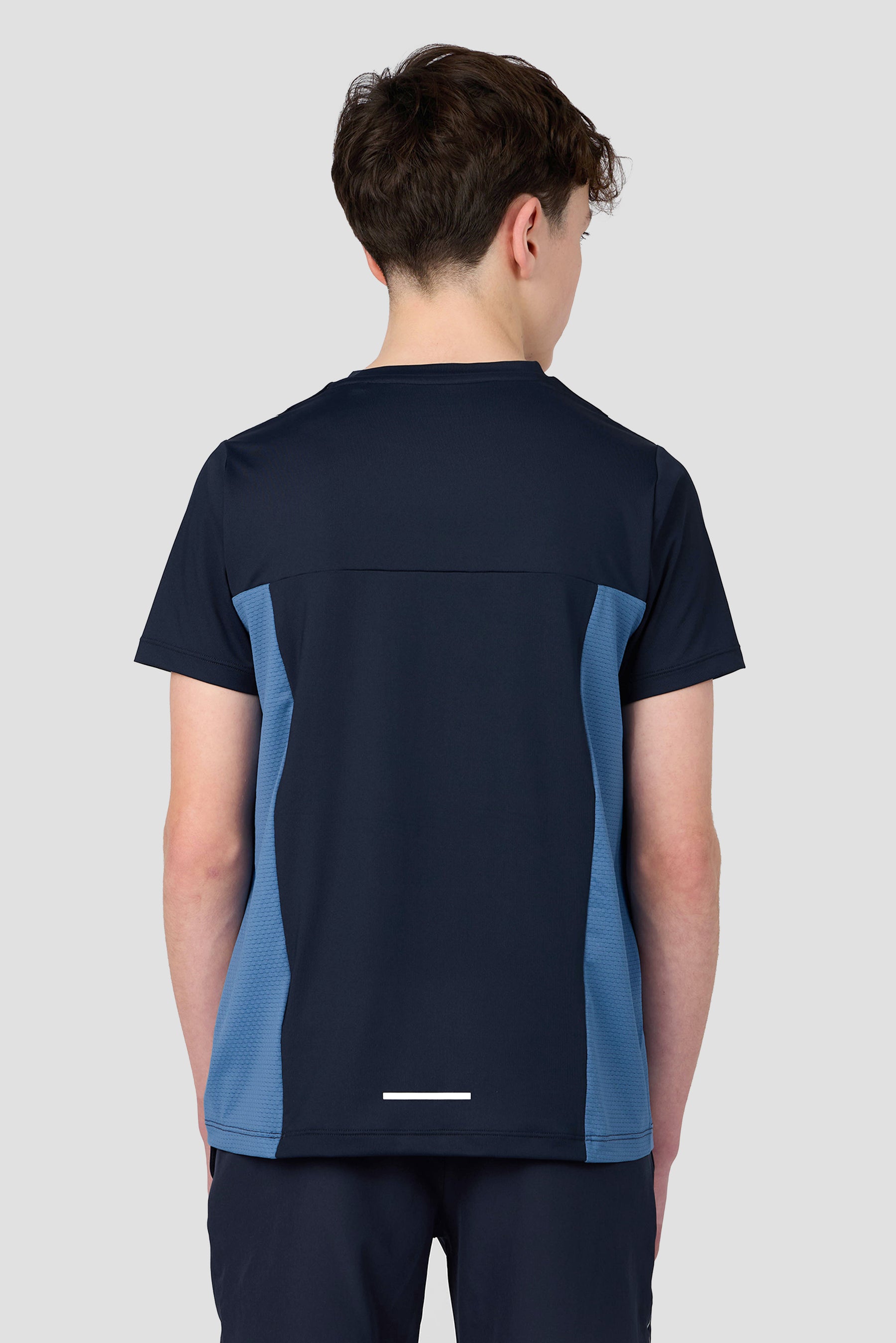 Boys Scope T-Shirt - Midnight Blue/Charcoal Blue