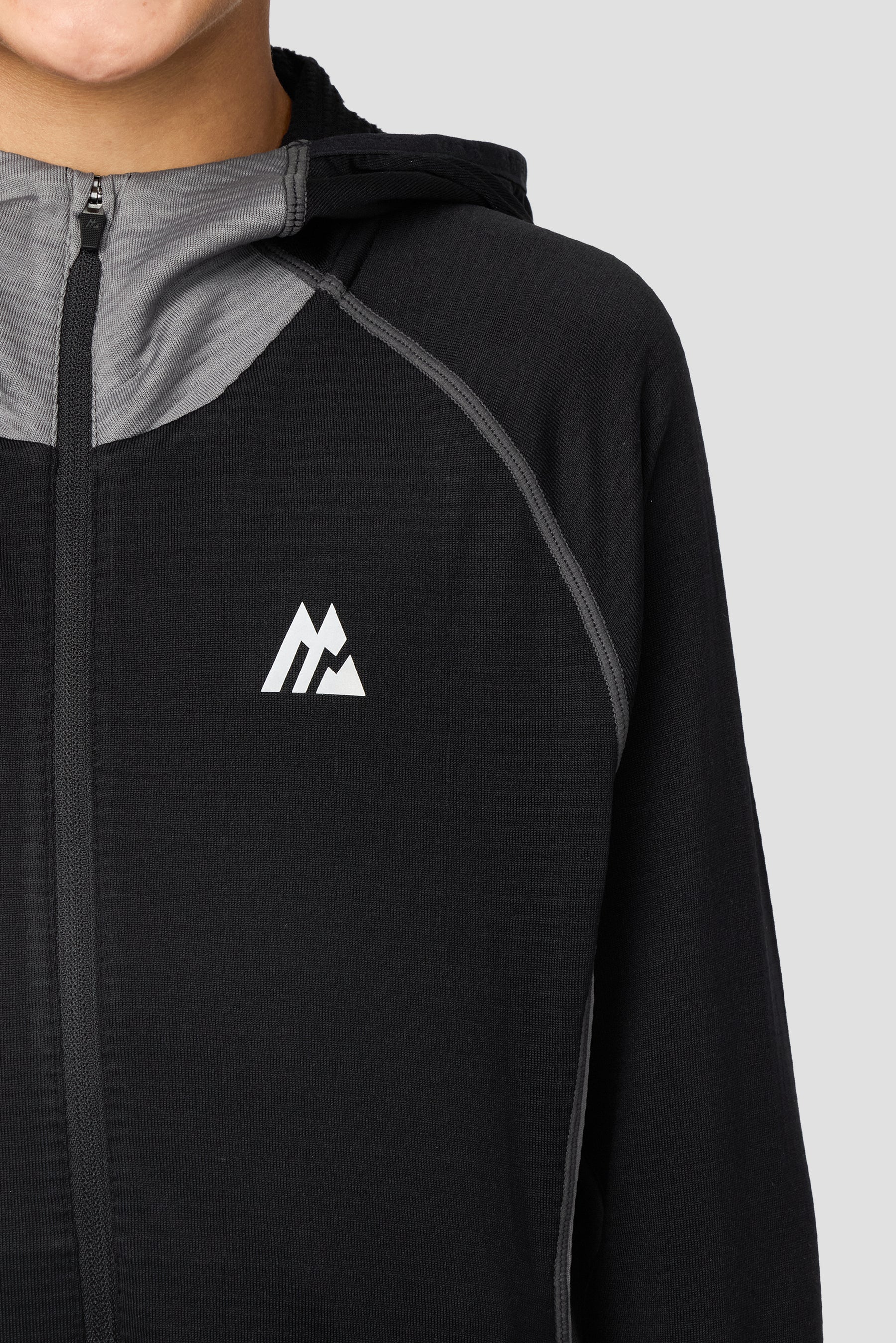 Boys Brink Polartec® Fleece Hood - Black/Monument 