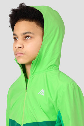 Boys Spectra Windbreaker - Chameleon/Spruce Green/Clover