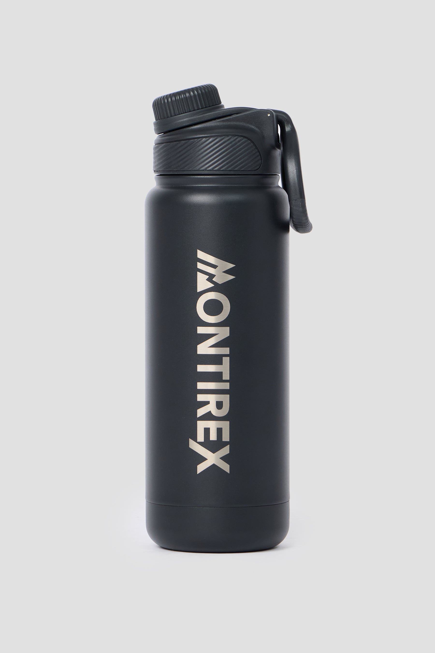 Large Mono Steel Metal Bottle - Black