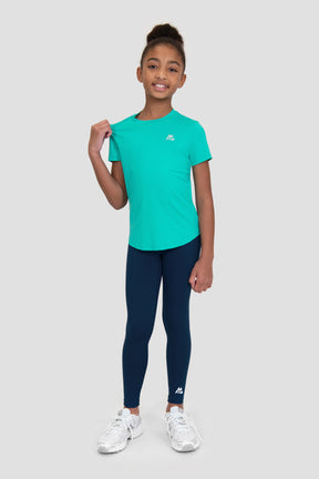 Girls Energy T-Shirt - Persian Green 