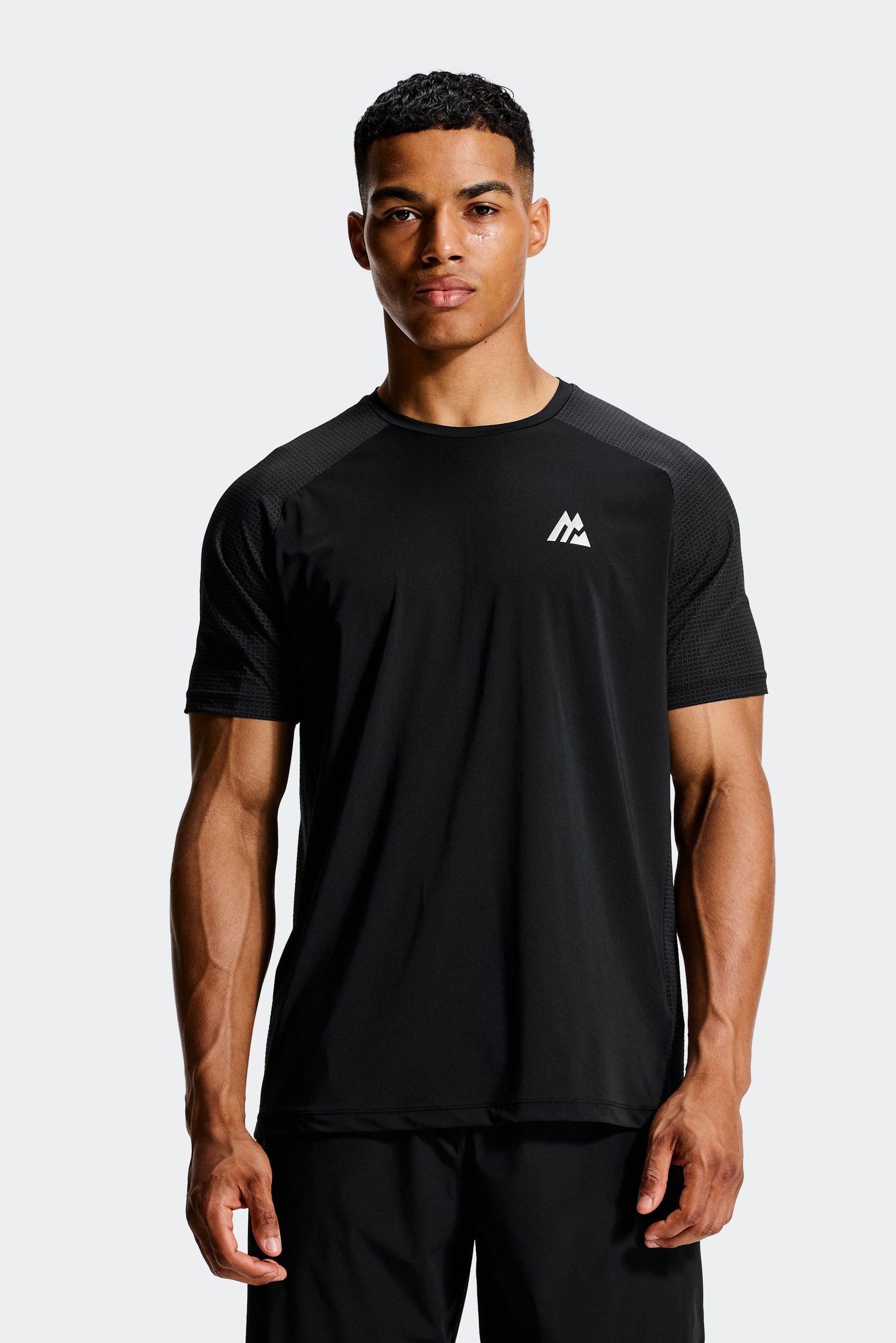 Argent Reflective T-Shirt - Black