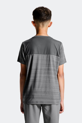 Boys Drift T-Shirt - Cement Grey/Asphalt