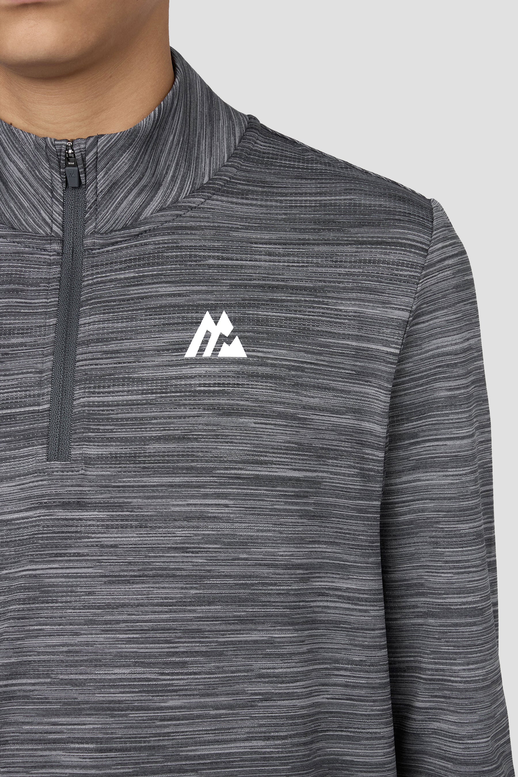 Boys Trail 2.0 1/4 Zip - Slate Grey Multi