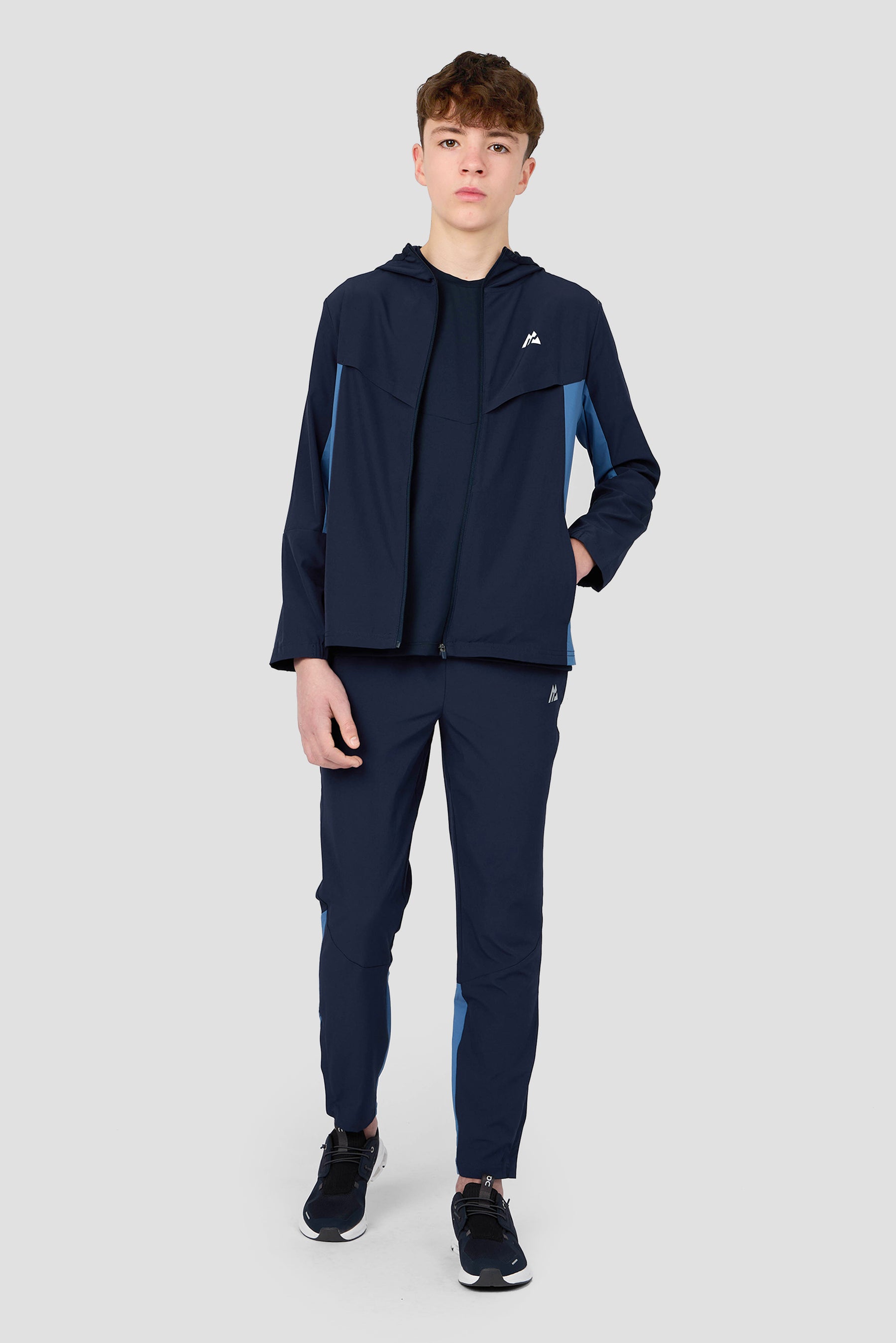 Boys Scope Jacket - Midnight Blue/Charcoal Blue