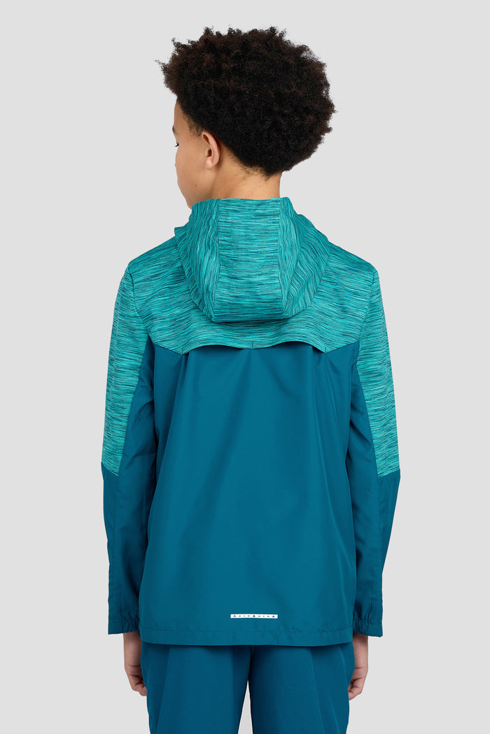 Trail 2.0 Windbreaker - Teal Multi