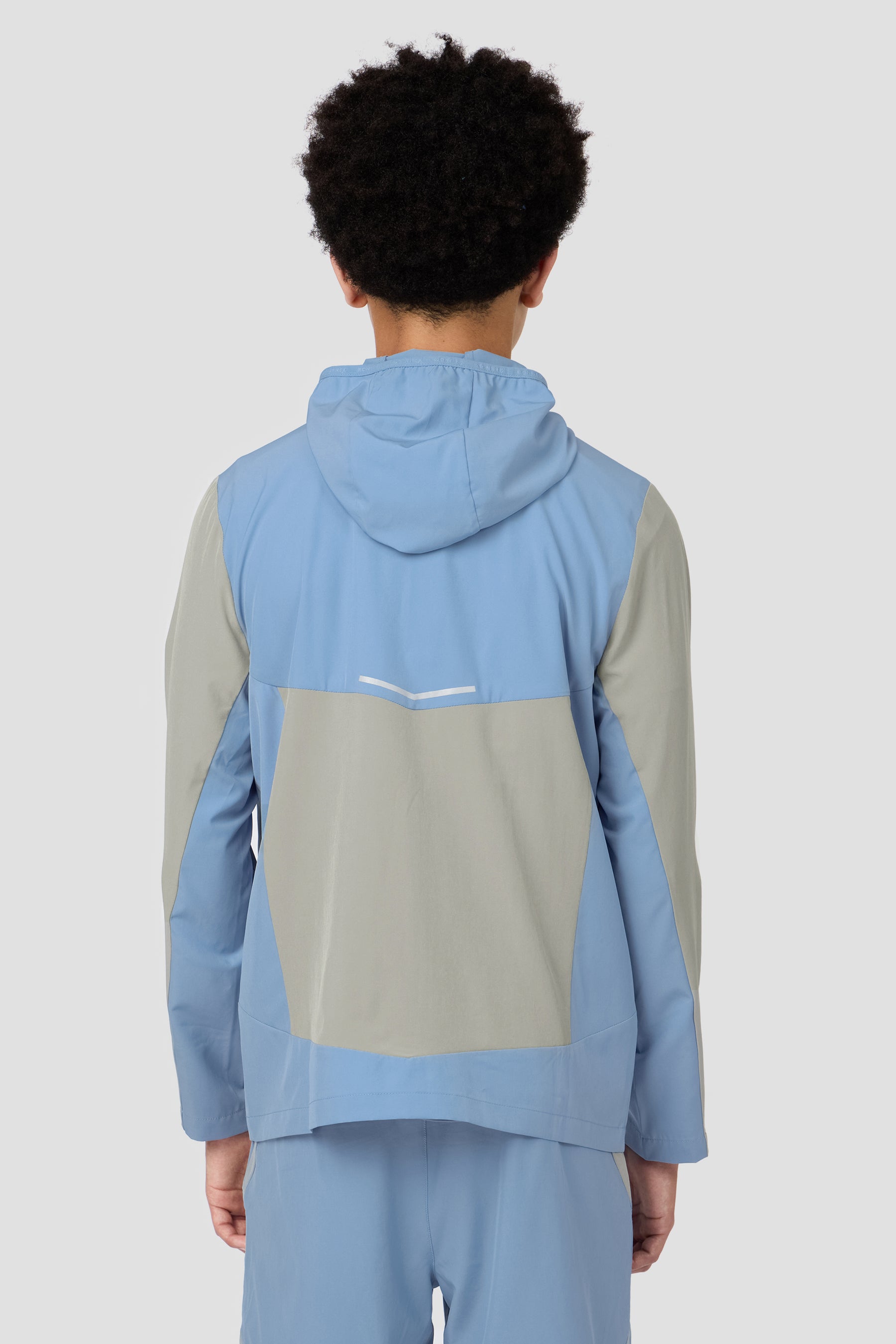 Boys Gamma Jacket - Platinum Grey/Cloudy Blue
