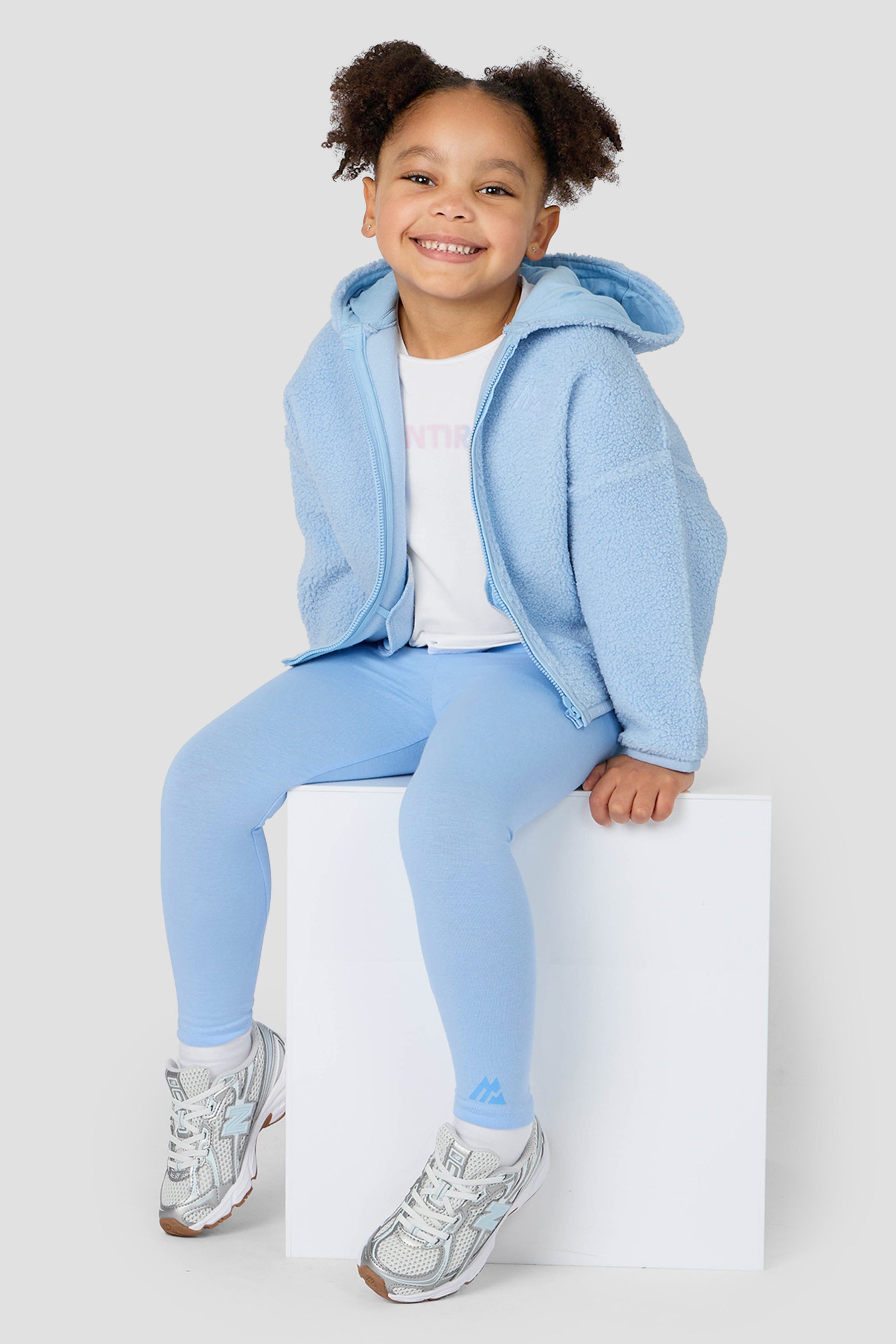 Infant Girls Cloud Hood - Baby Blue