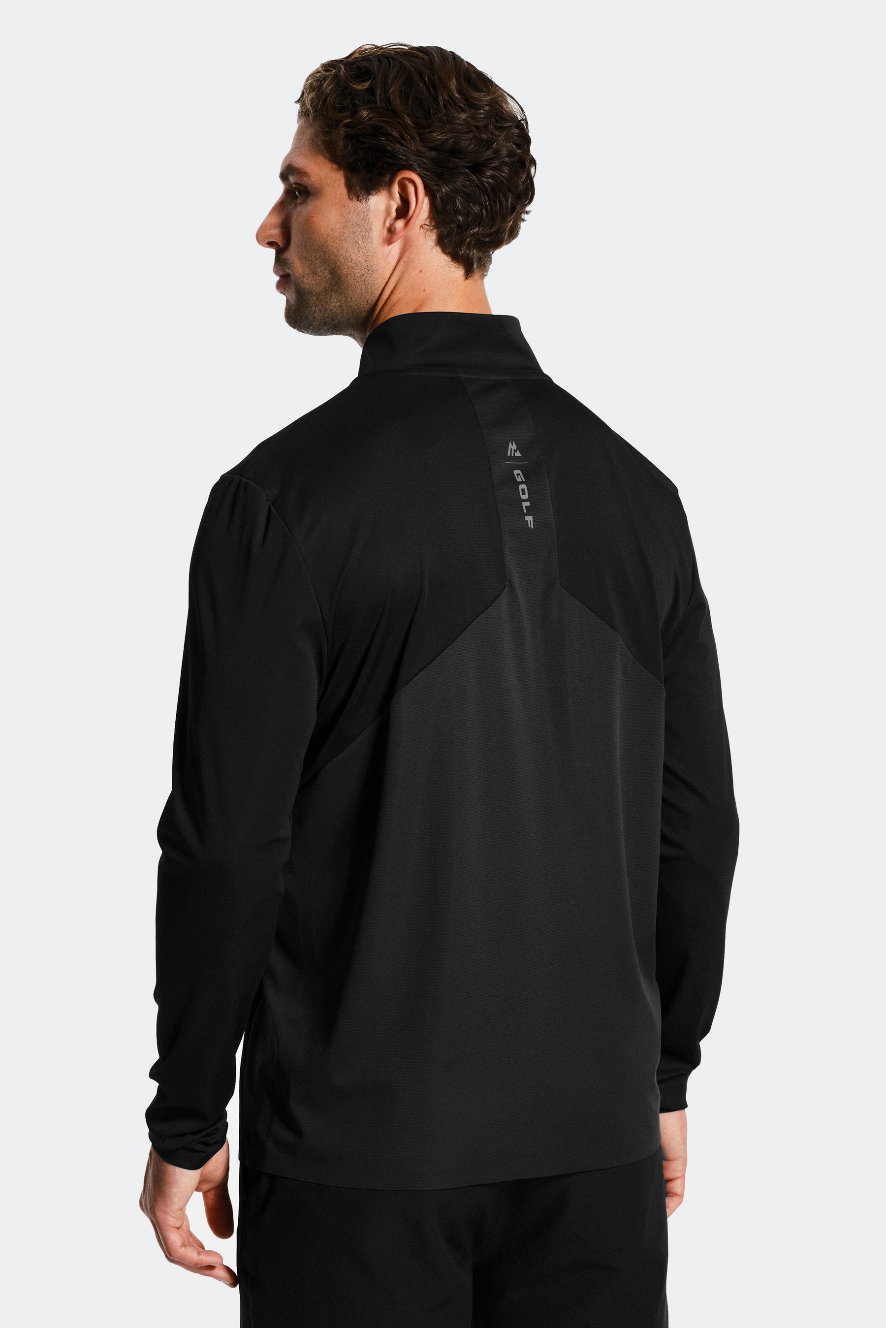Golf 1/4 Zip - Black/Onyx