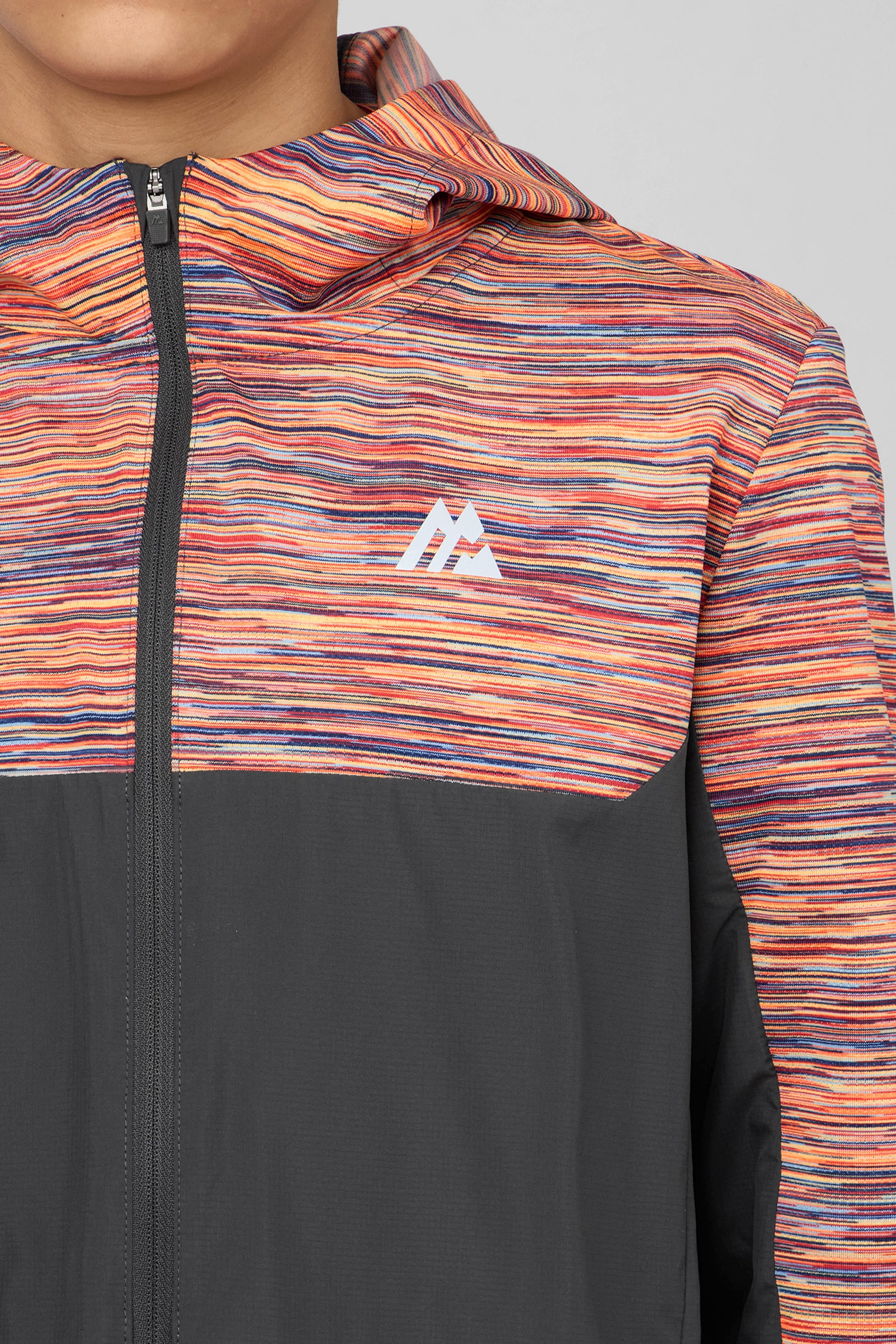 Boys Trail 2.0 Windbreaker - Grey/Orange/Red/Blue