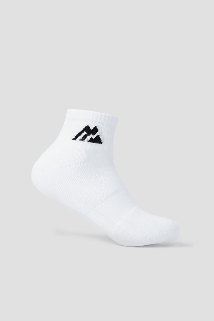 Ankle Socks 3 Pack - White