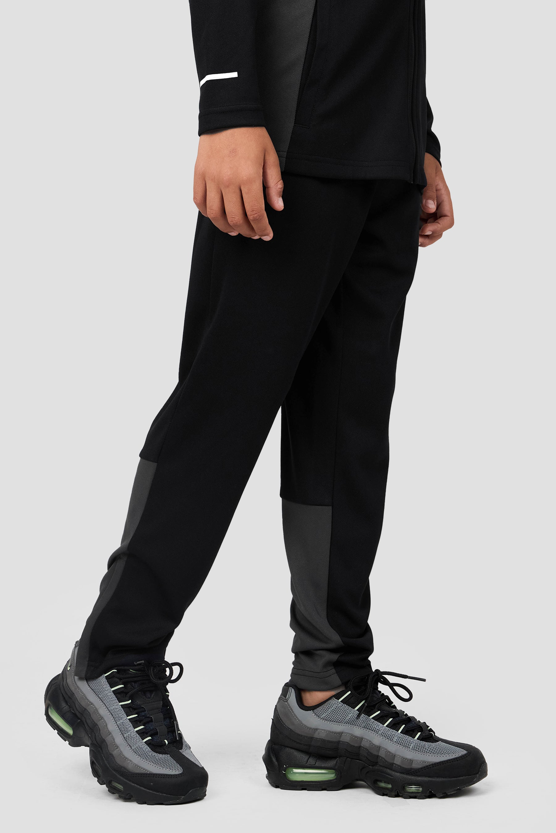 Boys Pace 2.0 Tracksuit - Black/Asphalt