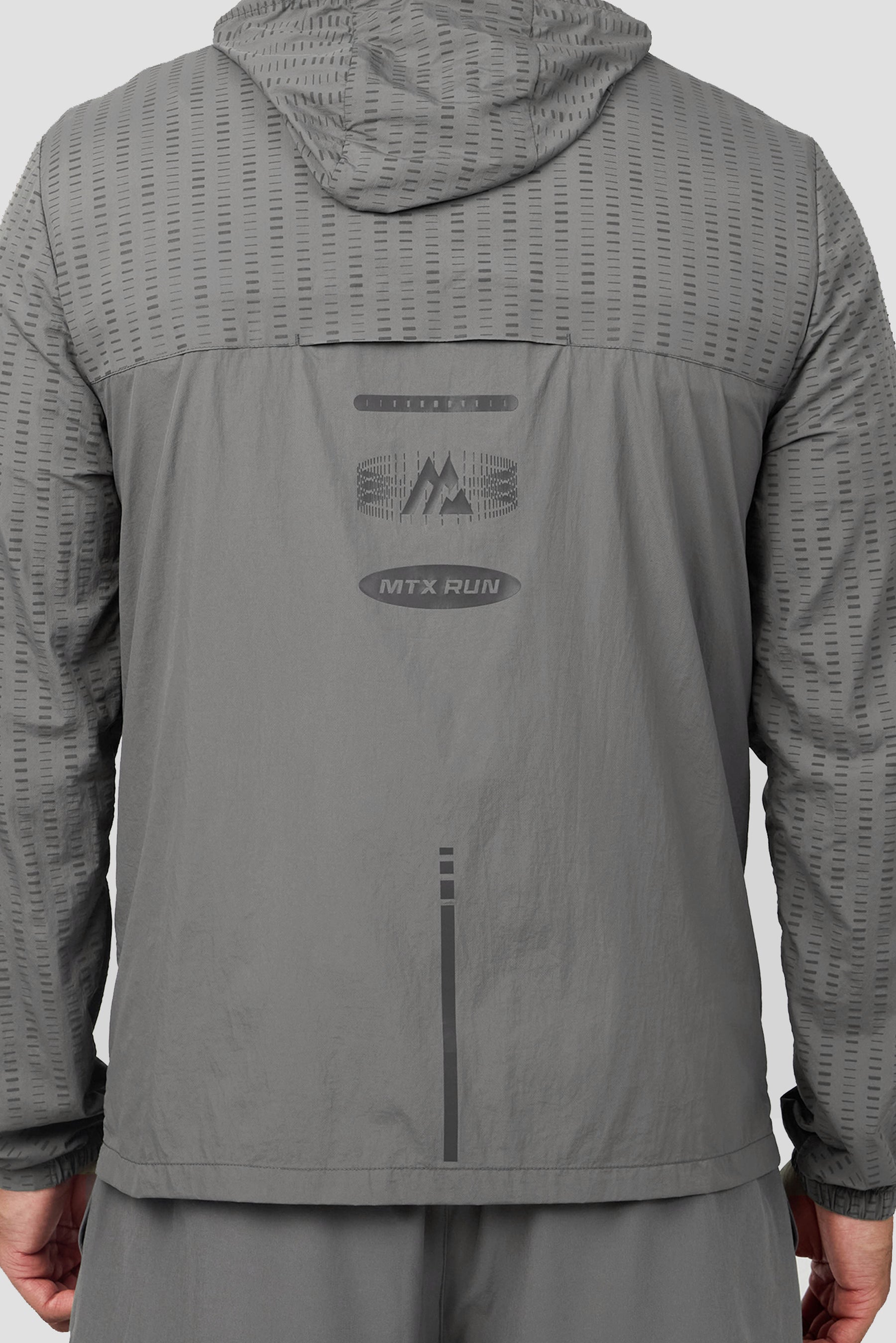 MTX Run Tempo Windbreaker - Cement Grey