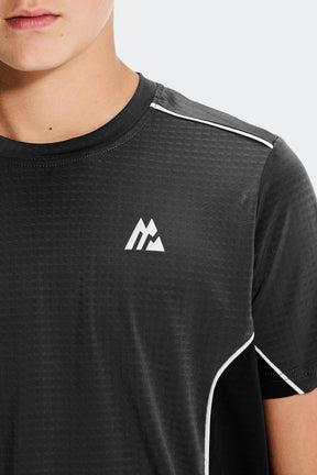 Boys Chroma T-Shirt - Asphalt/Black/Light Smoke Grey