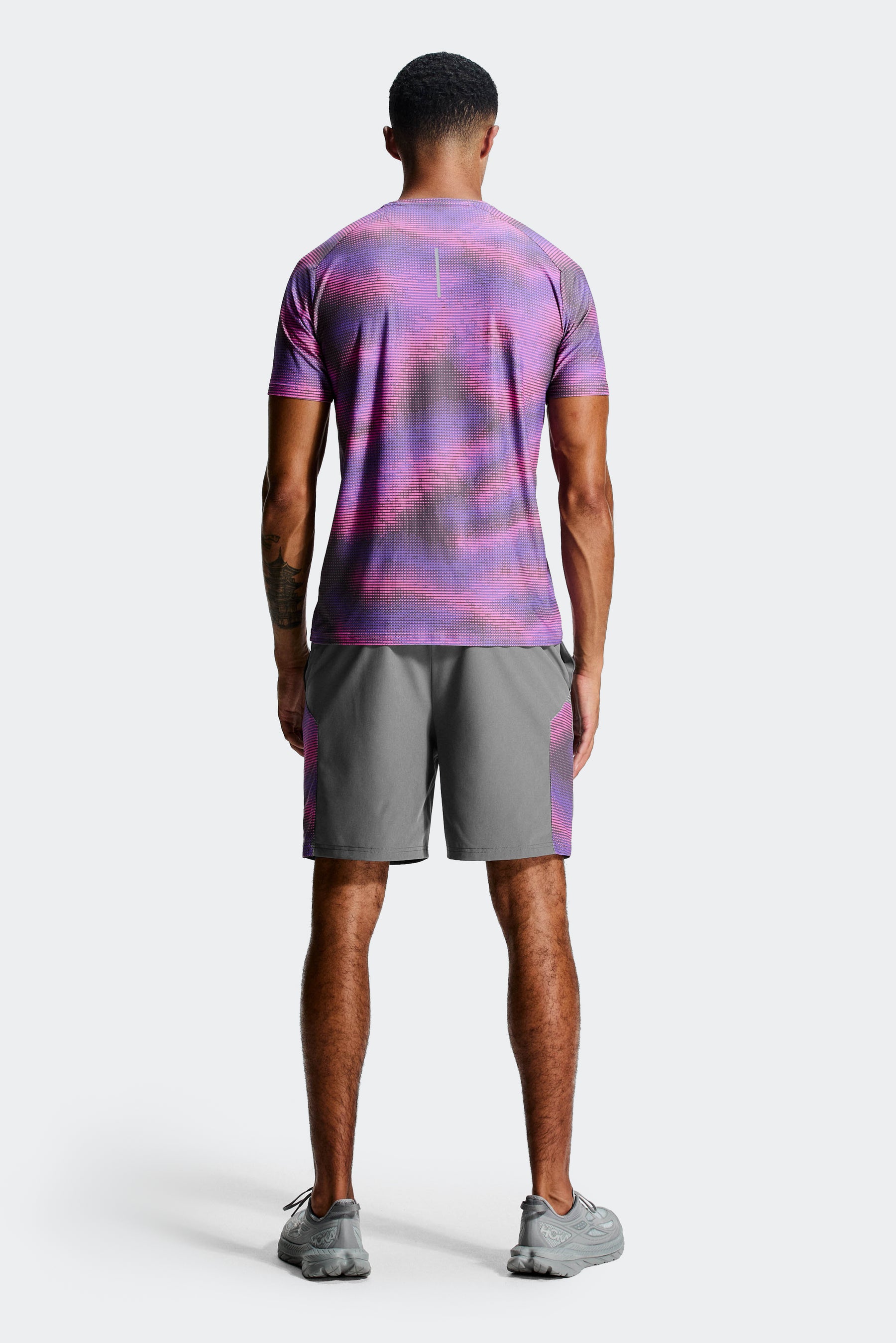 Haze Short - Cement Grey/Electric Purple/Mauve Pink
