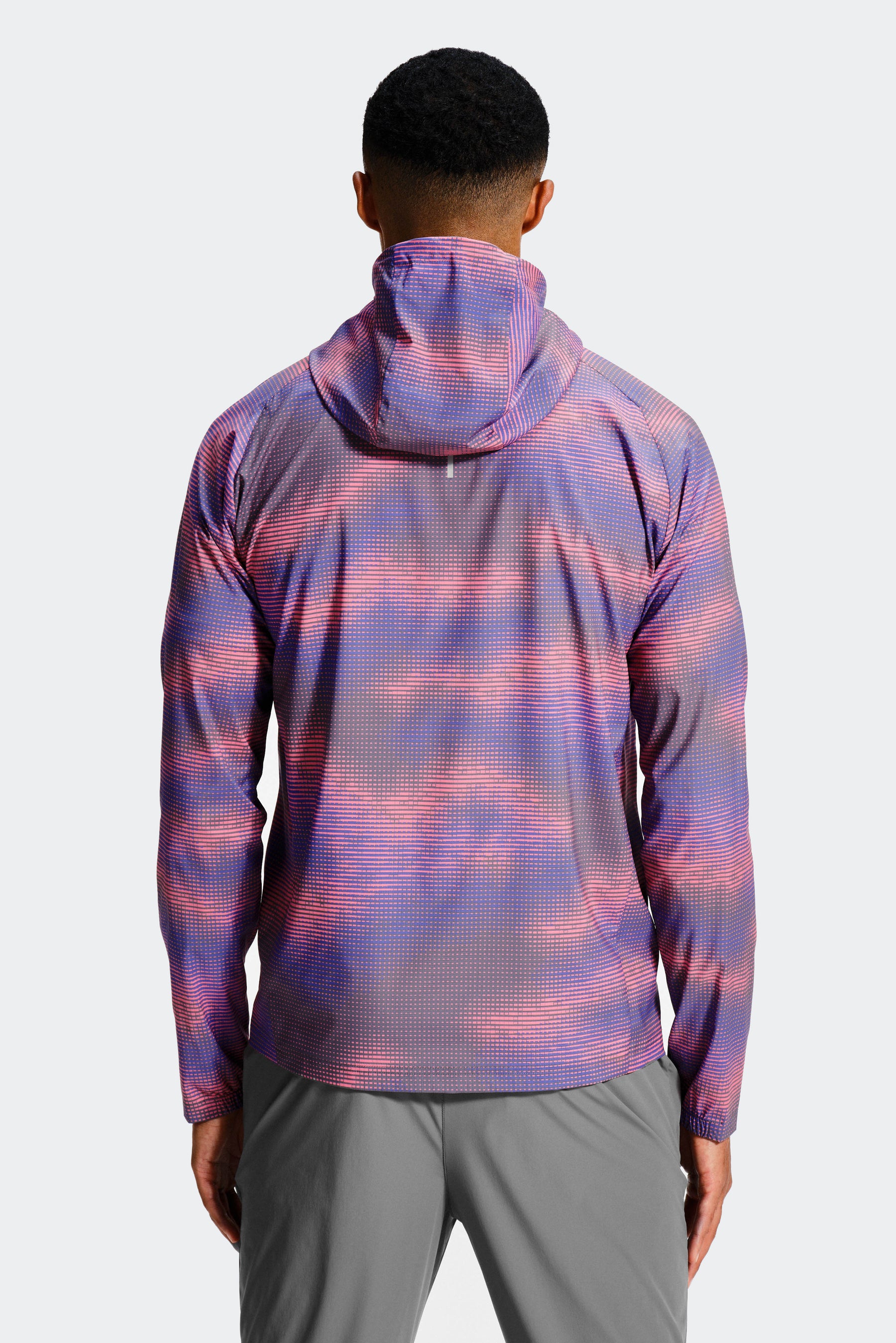 Haze Windbreaker - Cement Grey/Electric Purple/Mauve Pink
