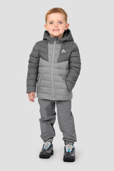 Infant Ice Jacket - Cement Grey/Platinum Grey