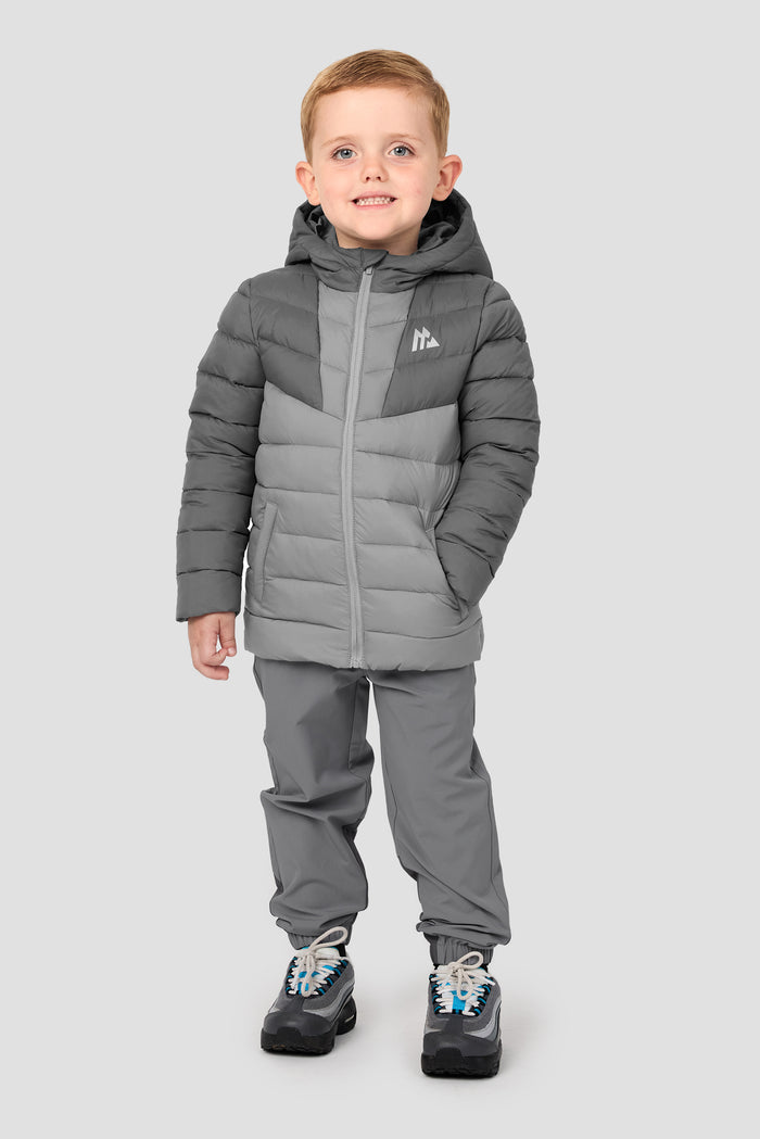 Infant Ice Jacket - Cement Grey/Platinum Grey