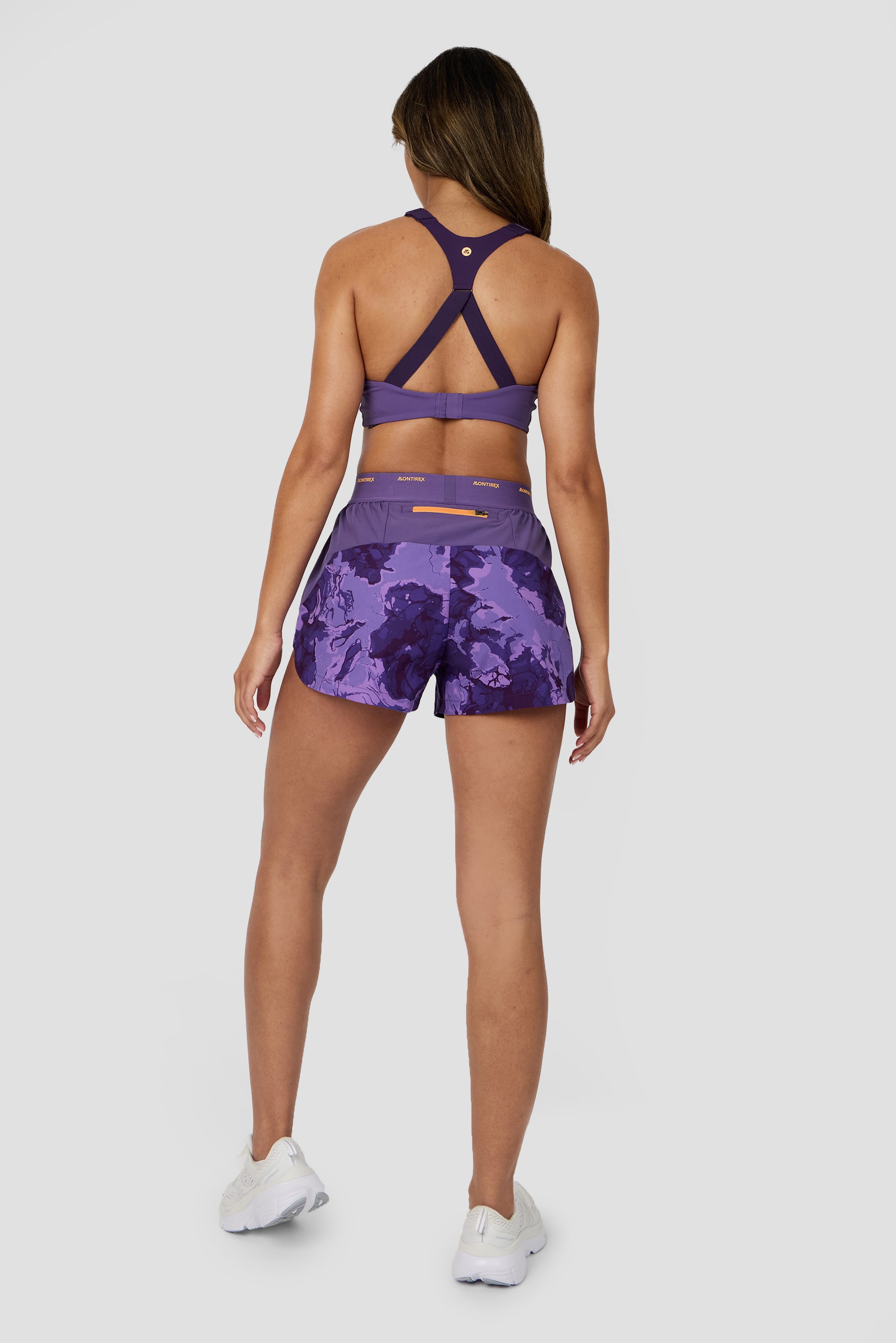 Fusion Print Short - Palazzo/Idaho Blue