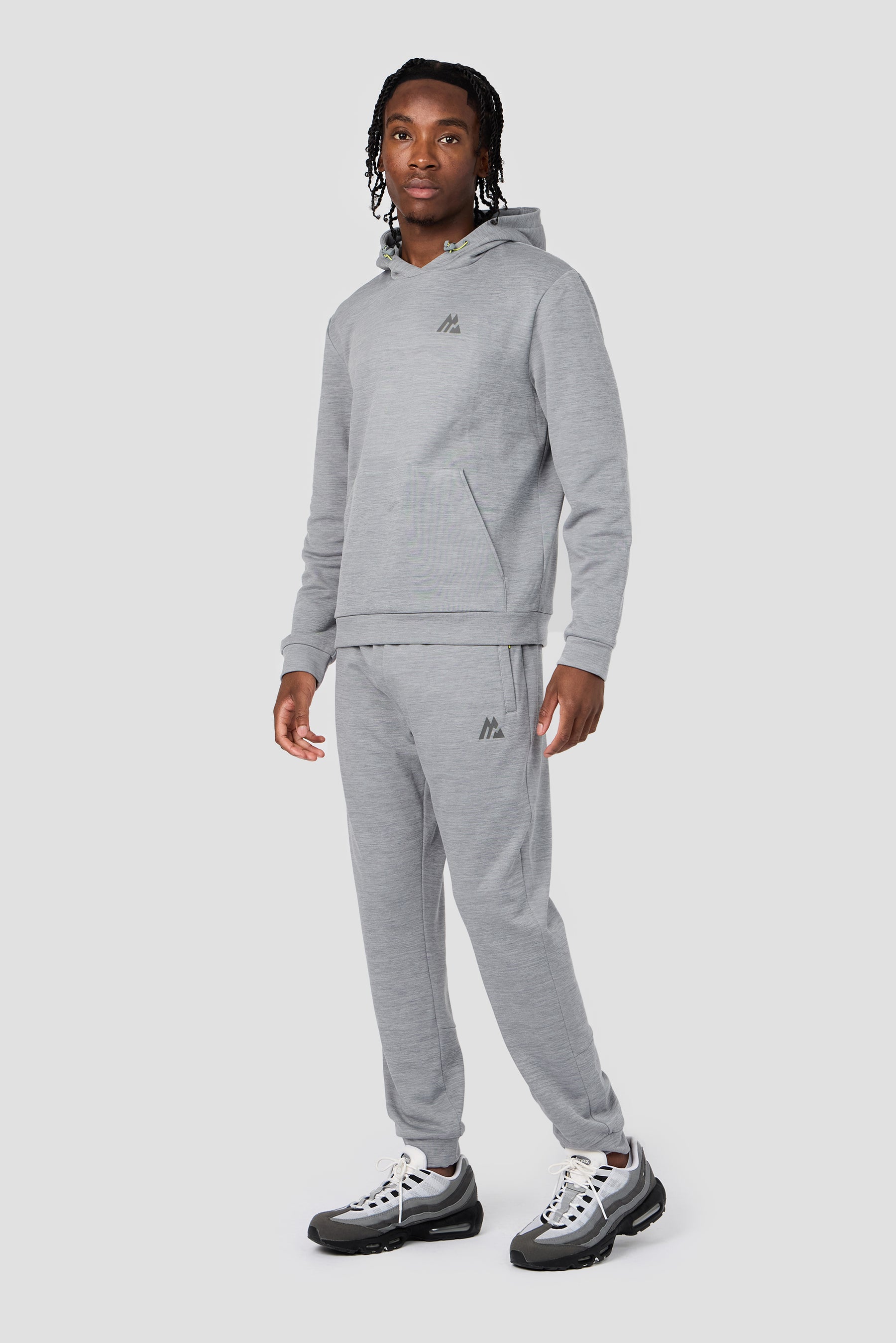 Rapid Fleece Jogger - Cement Grey Marl